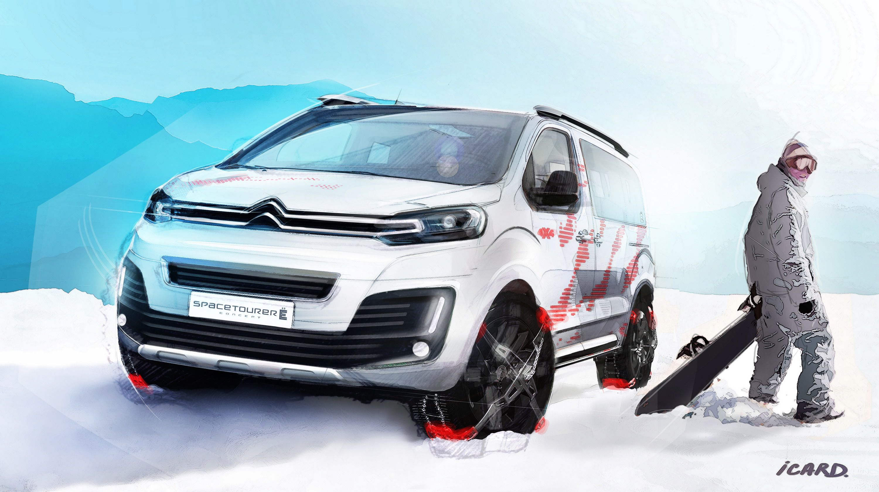 2017 Citroën SpaceTourer 4x4 Ë Concept