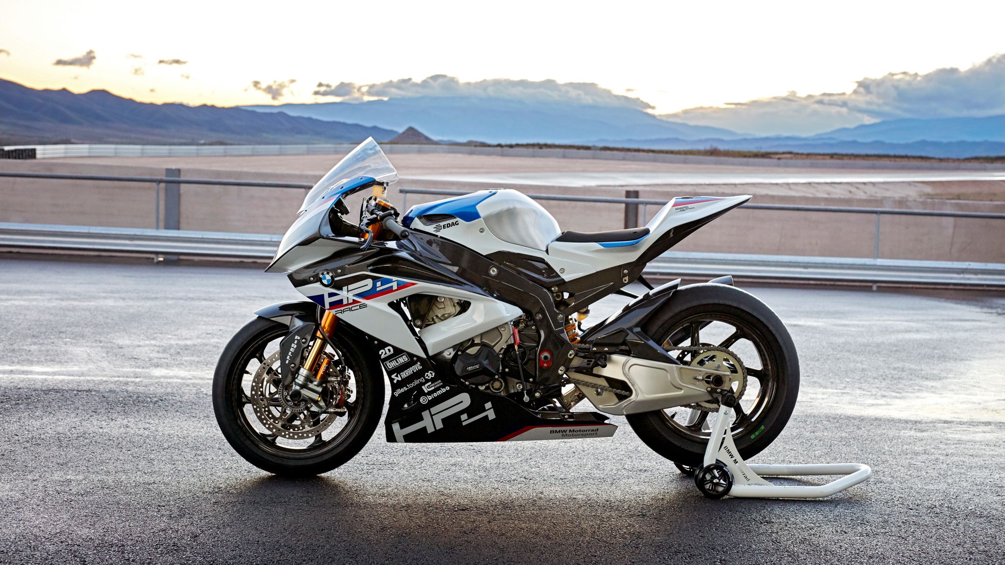 The mighty BMW HP4's engine lasts only for 3100 miles. 