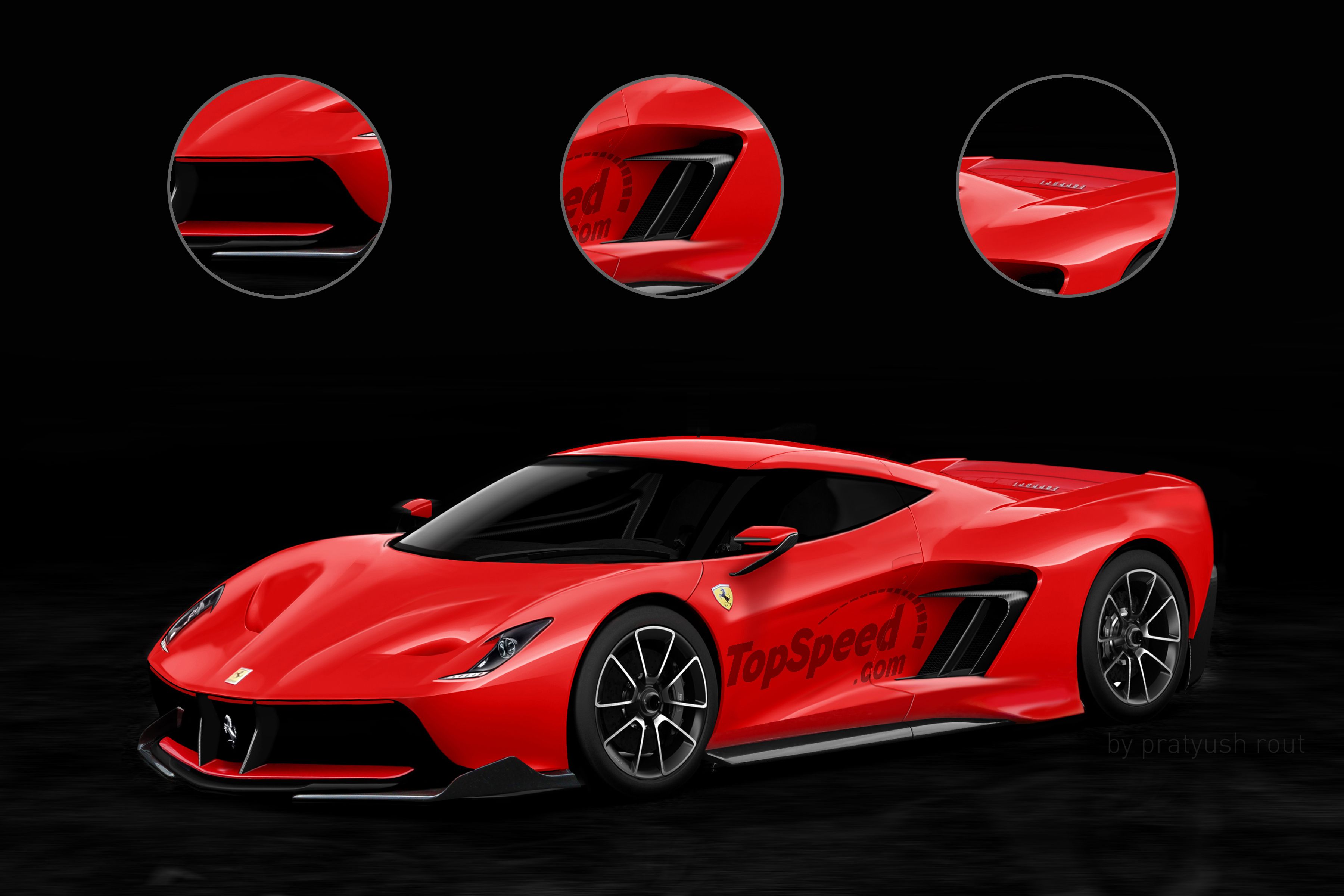 2021 We Can Confirm That Ferrari Is Working on a New Hybrid (Maybe) V-12 Halo Car