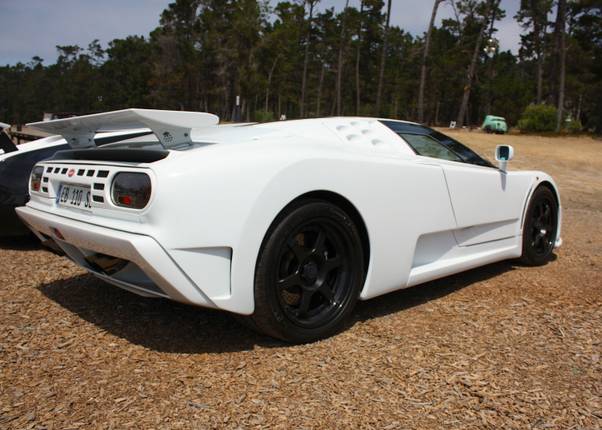 Bugatti Eb110 Rear View 1992 Bugatti EB 110 SS