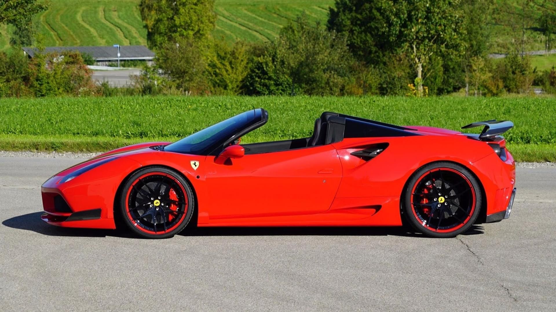 2017 Ferrari 488 Spider N-Largo by Novitec Rosso