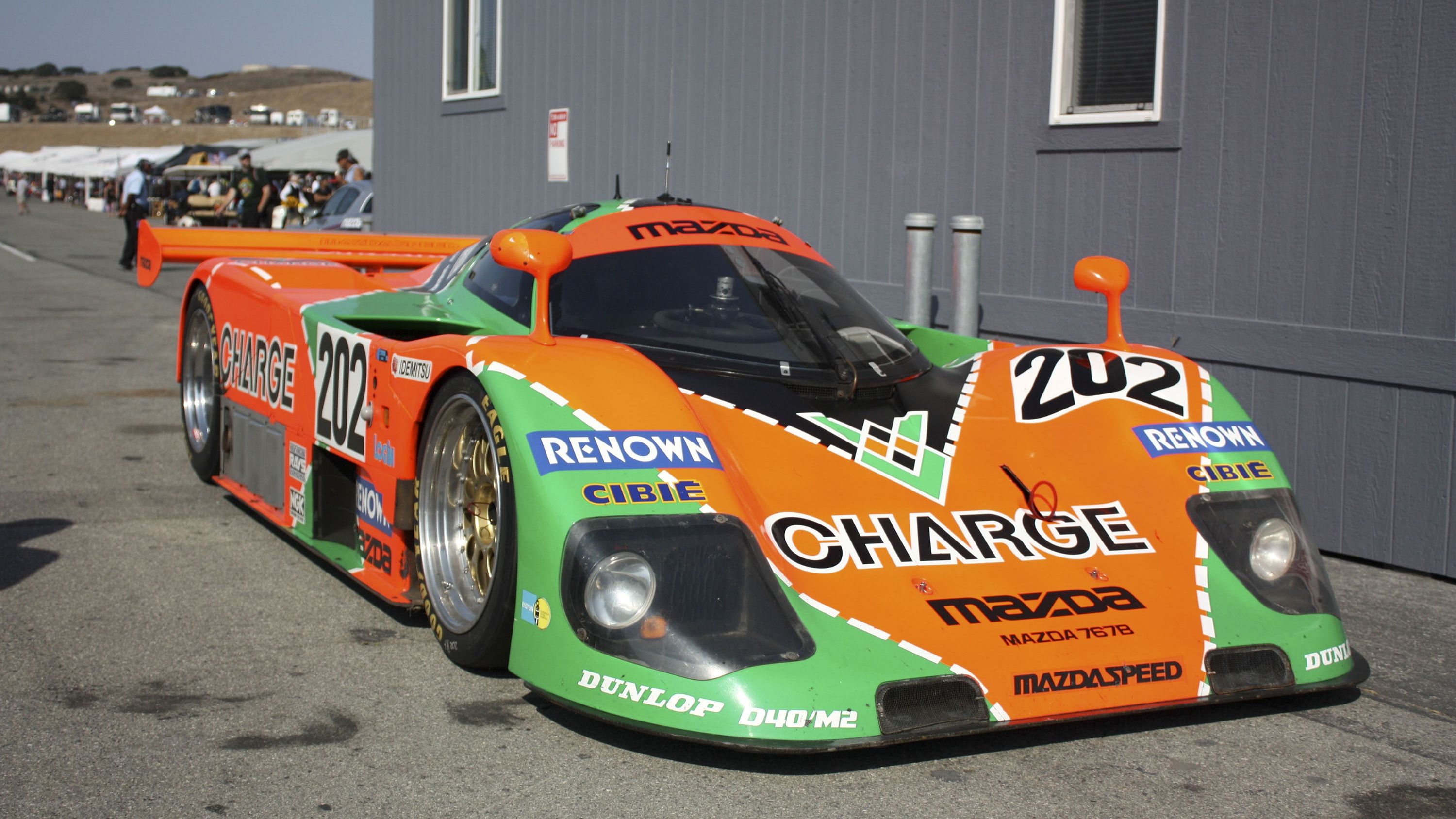 The Mazda 767 debuted for the 1986 season