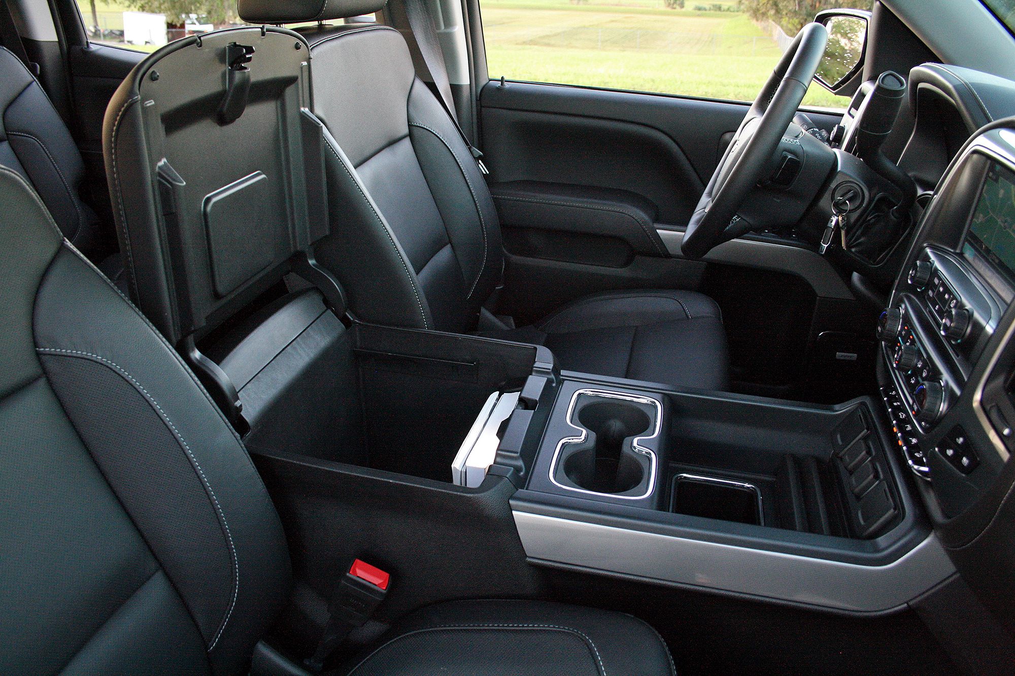 Comfy interior makes long drives fun