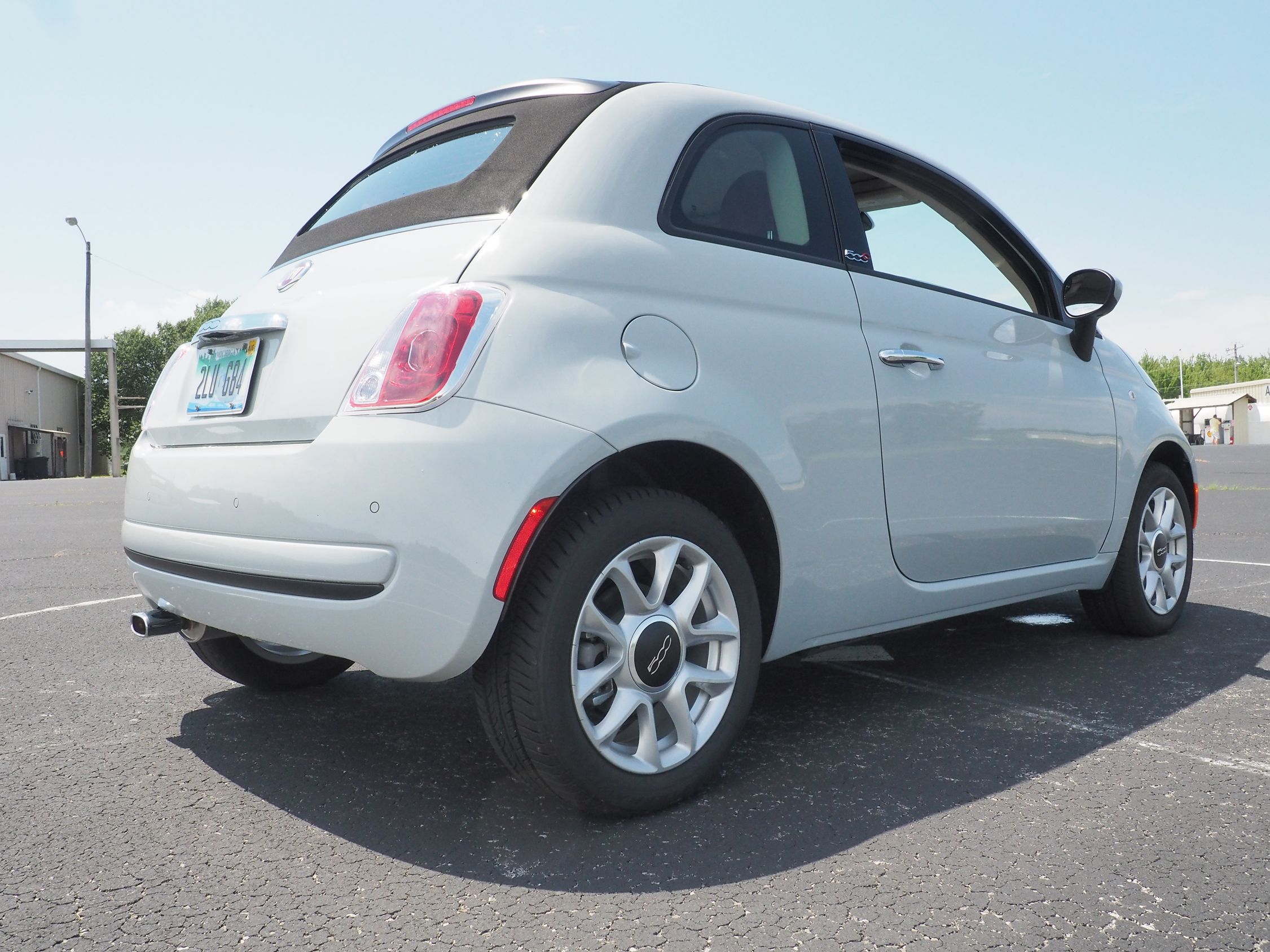 Fiat 500C offers an amazing open top driving experience