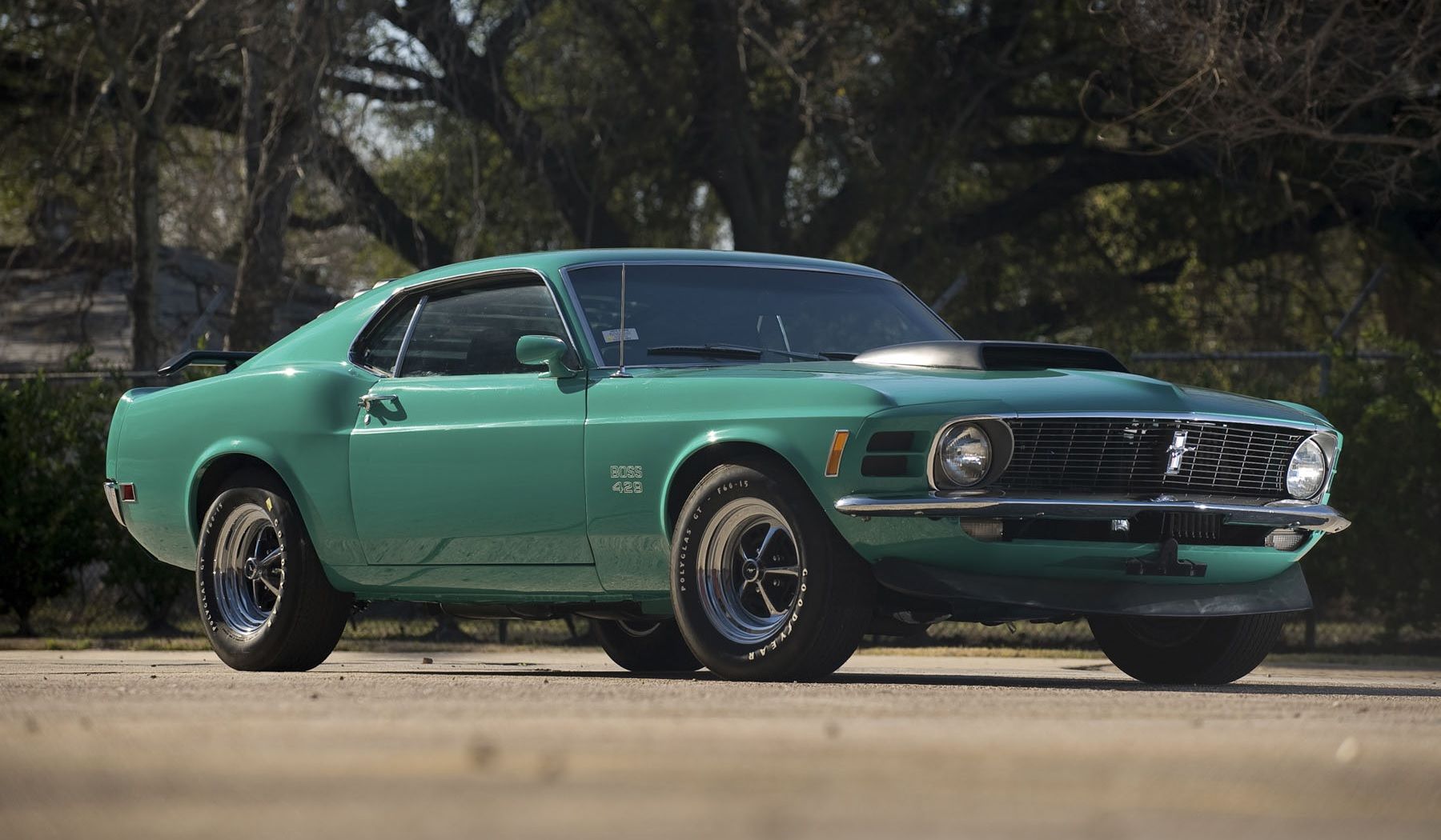 Based on 1970 Ford Mustang Boss 429