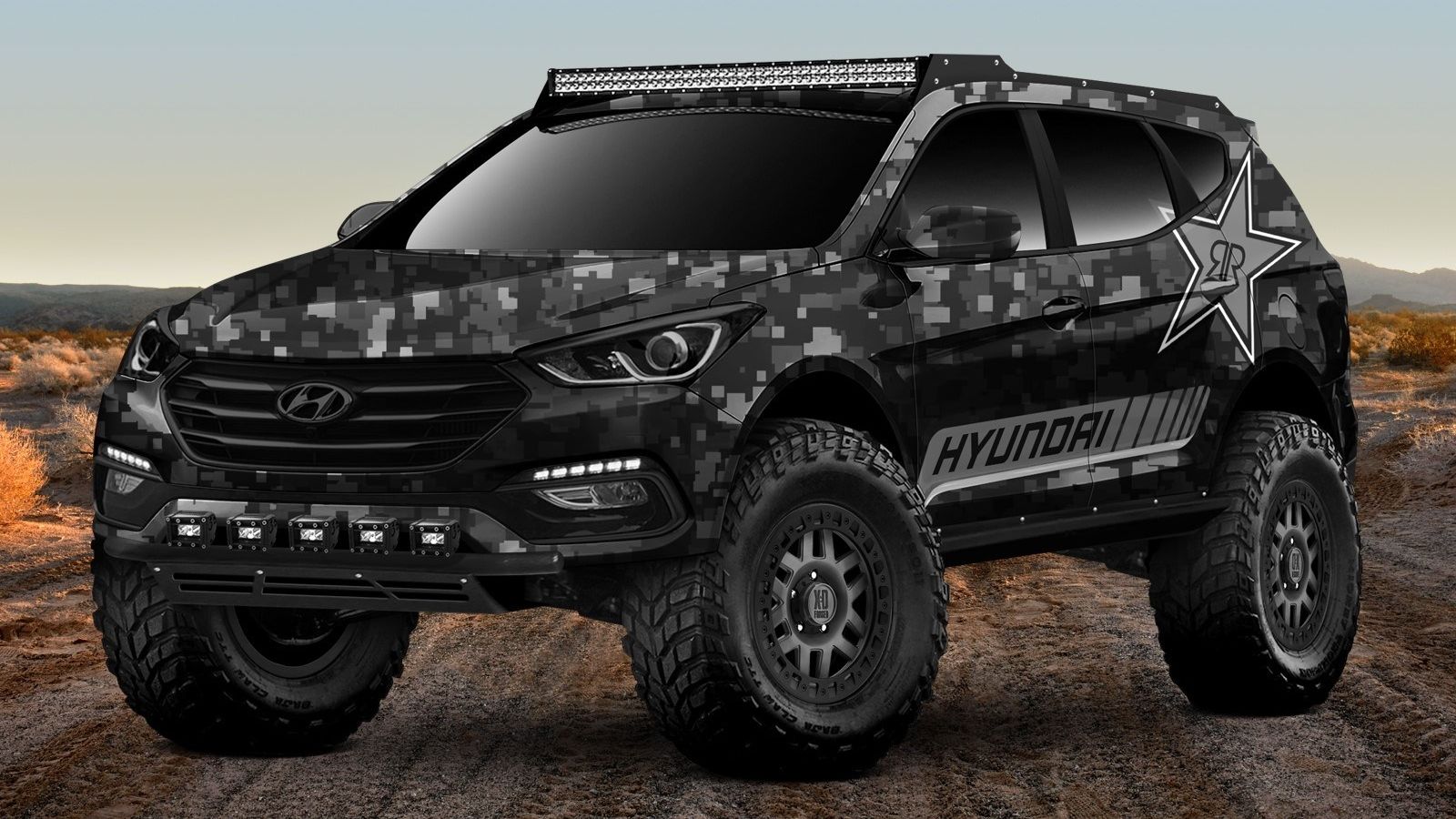 2017 Hyundai Rockstar Energy Moab Extreme Off-Roader Santa Fe Sport Concept