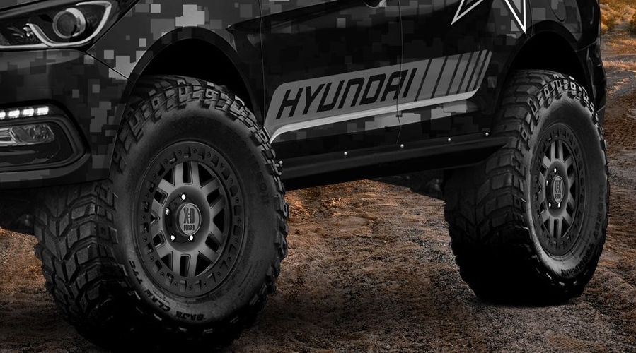 2017 Hyundai Rockstar Energy Moab Extreme Off-Roader Santa Fe Sport Concept