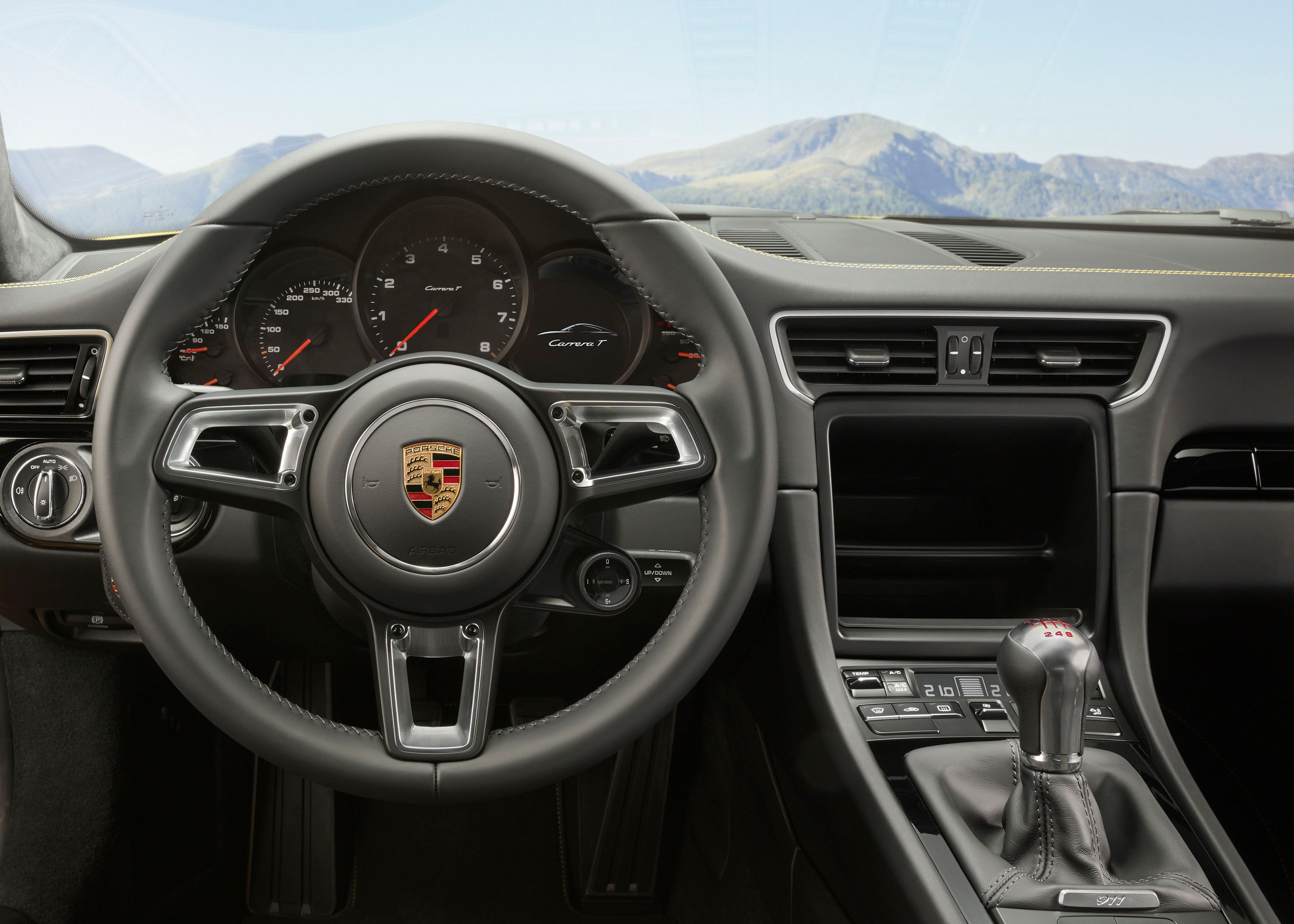 GT Sport leather steering wheel
