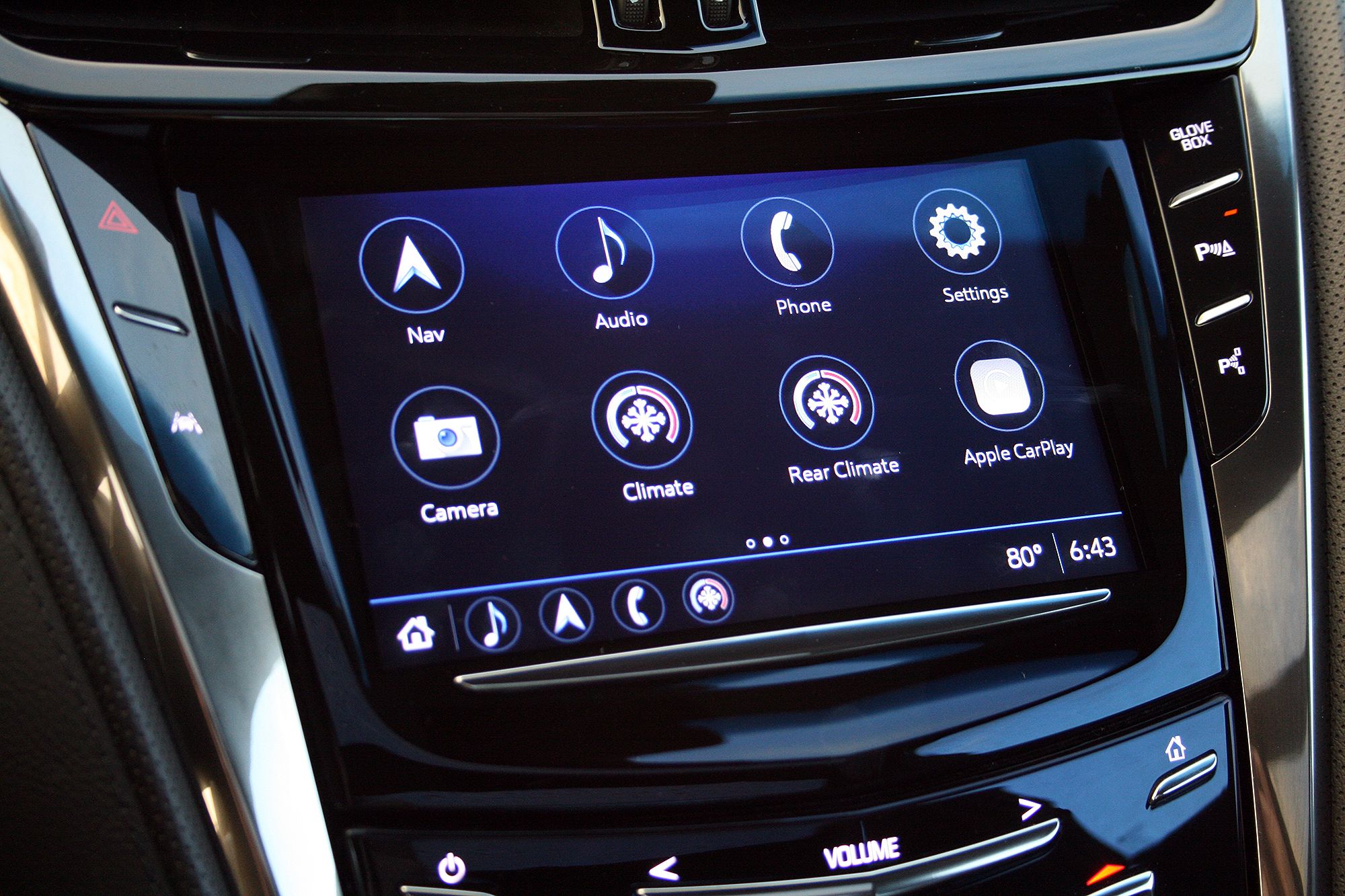 8-inch CUE infotainment system
