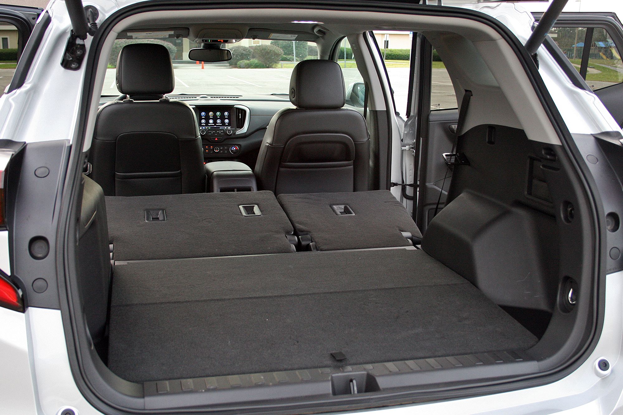 3 cubic feet of room with seats folded
