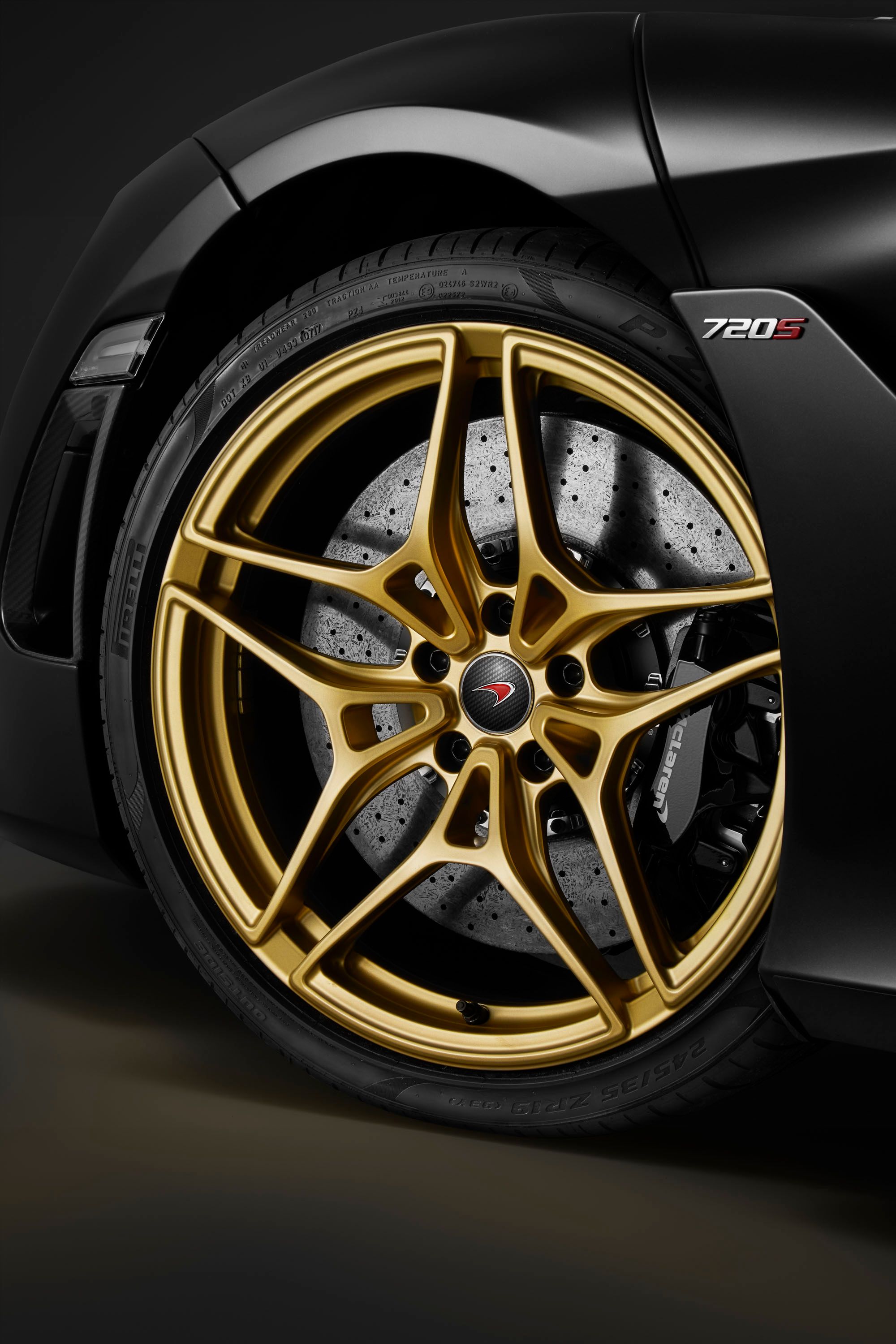 Gold wheels