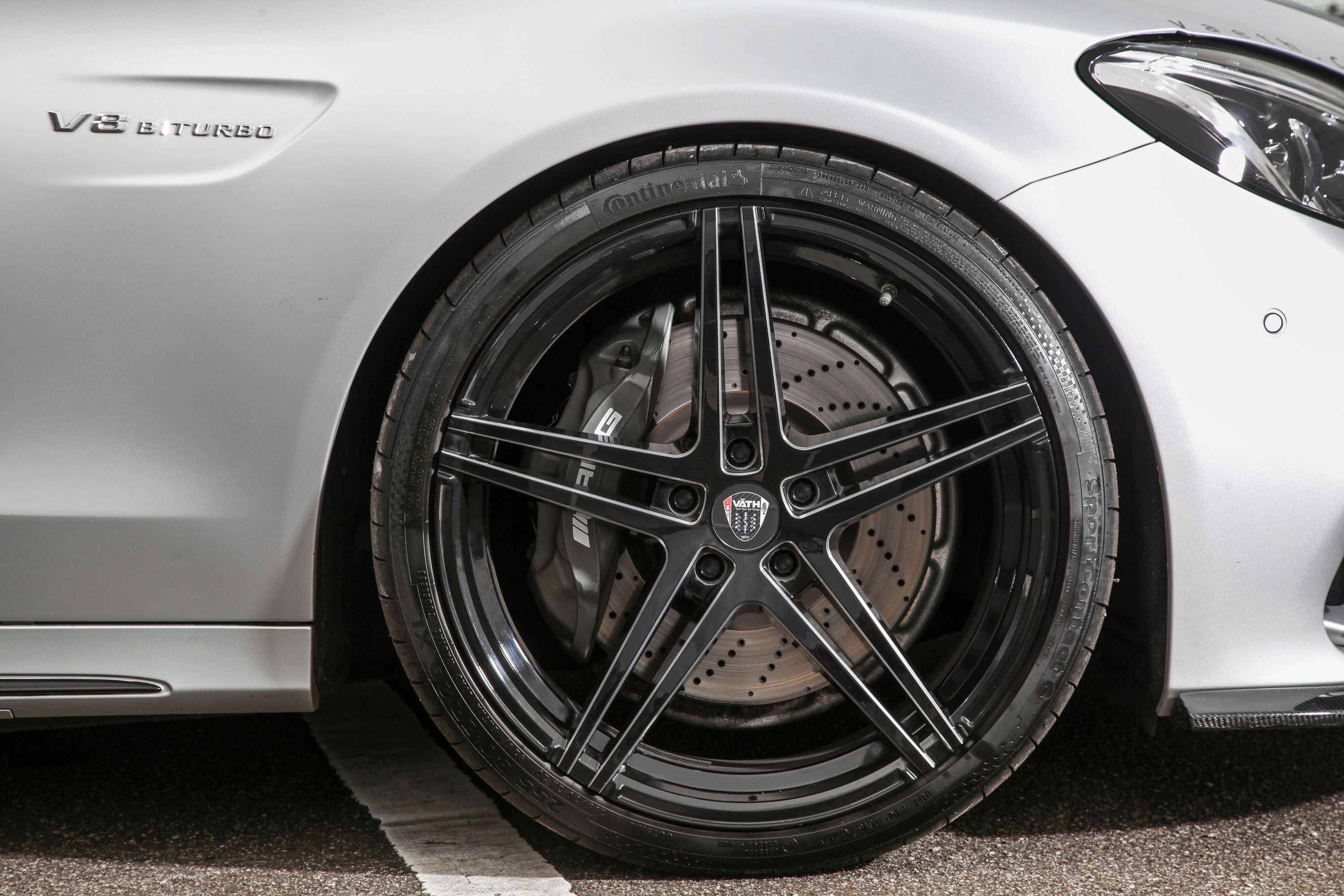 20-inch V2 GT wheels w\ Continental tires