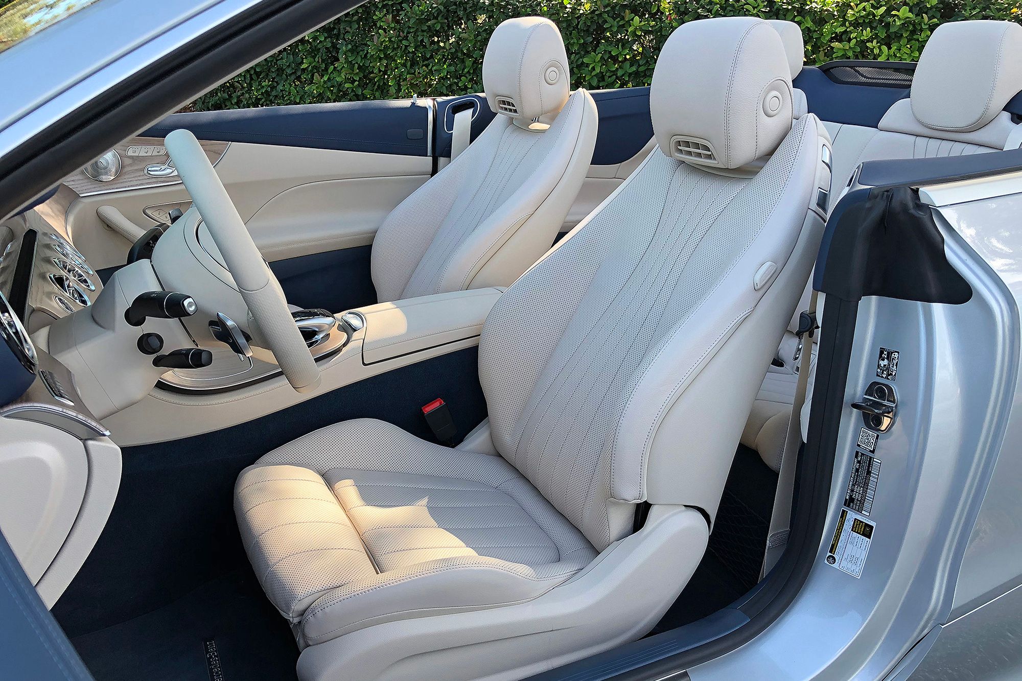 Heated, vented, & massaging front seats