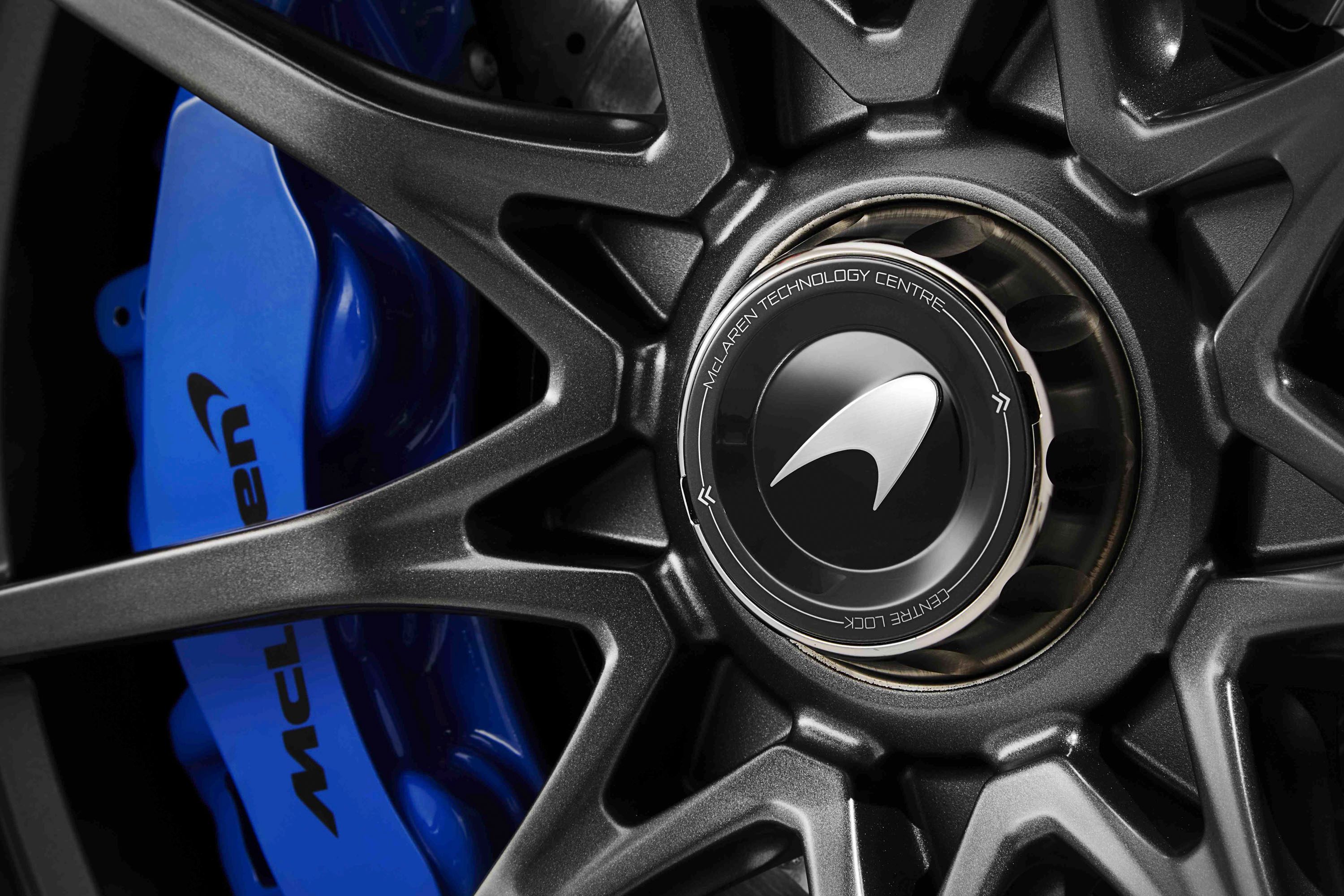 Carbon ceramic brakes and ultralightweight alloy wheels