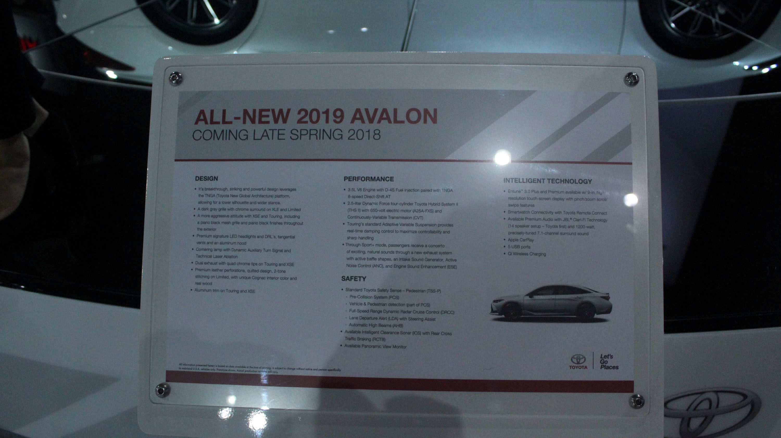 2019 Toyota Avalon