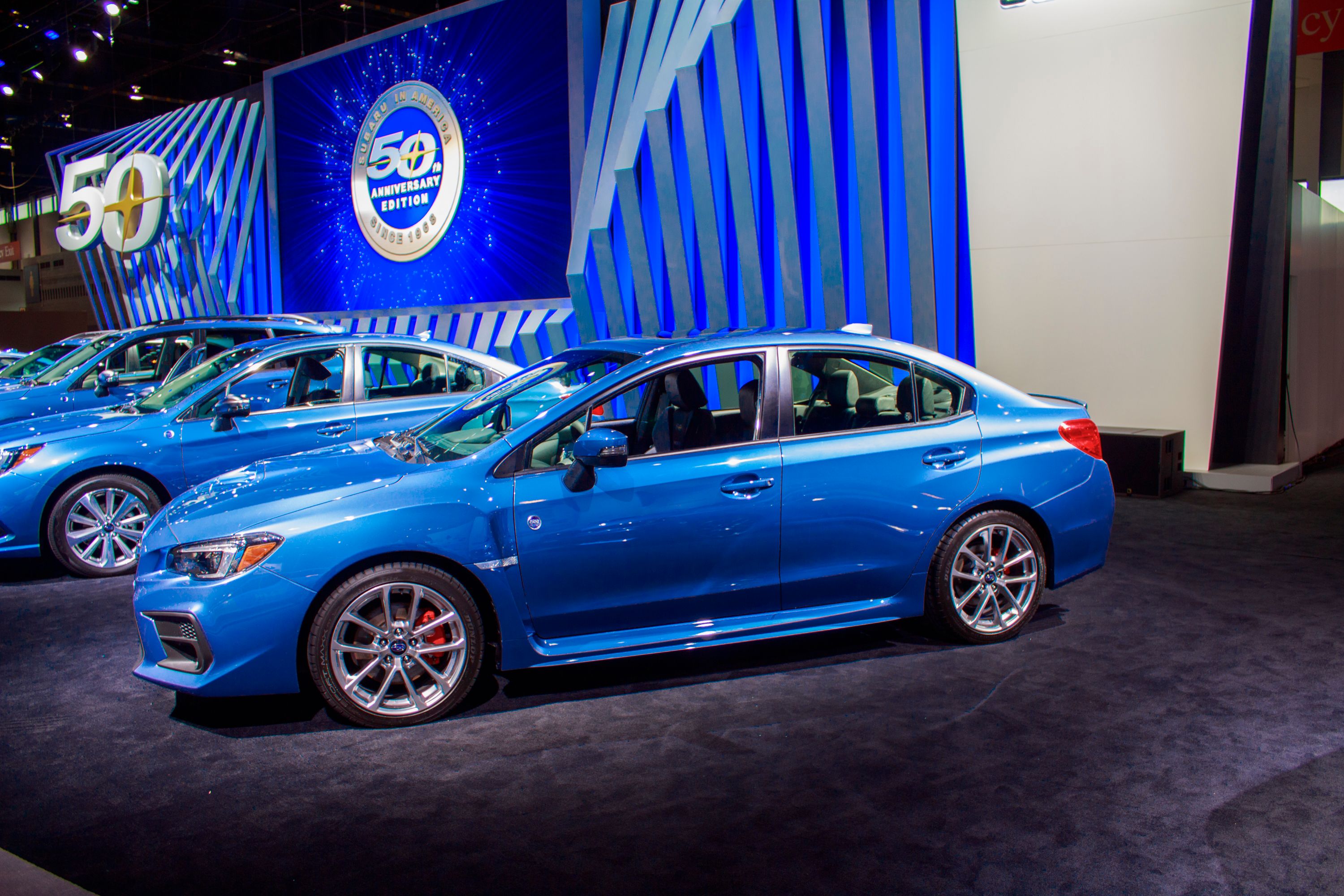 2018 Subaru WRX 50th Anniversary Edition