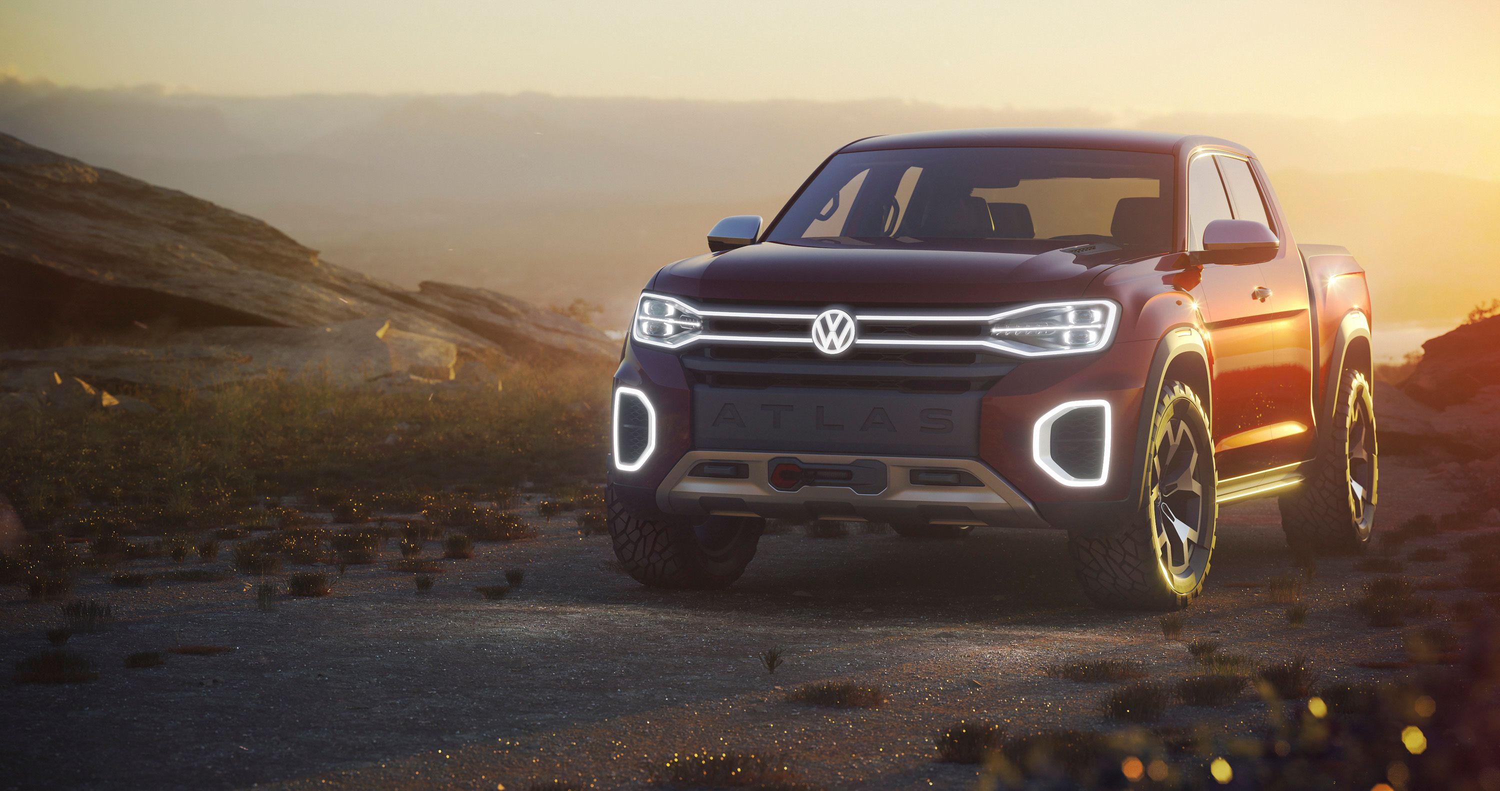 2018 Volkswagen Atlas Tanoak Concept