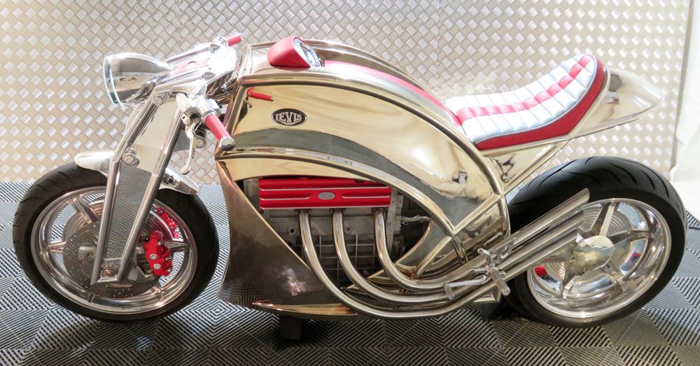 2019 Levis Motorcycles V6 Cafe-Racer concept