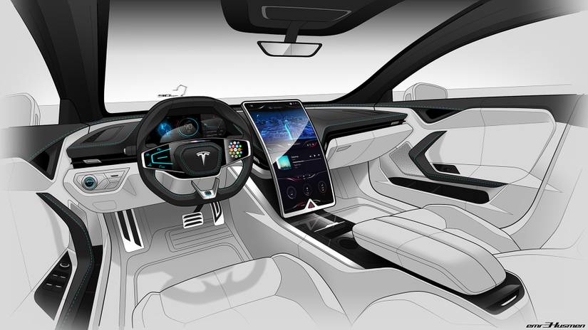 Next-Gen Tesla Model S Rendering has us Hopeful for the Future!