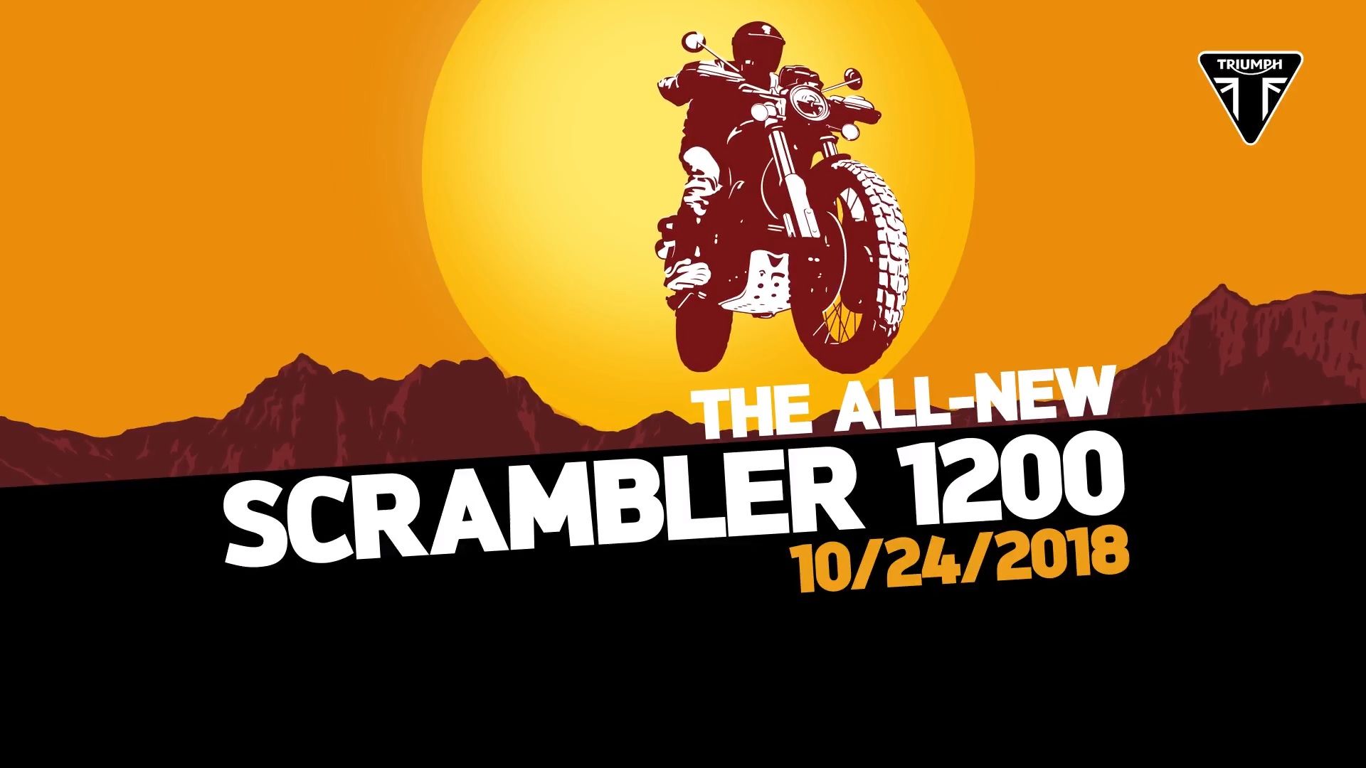 2019 Triumph's 1200cc Scrambler confirmed with this video
