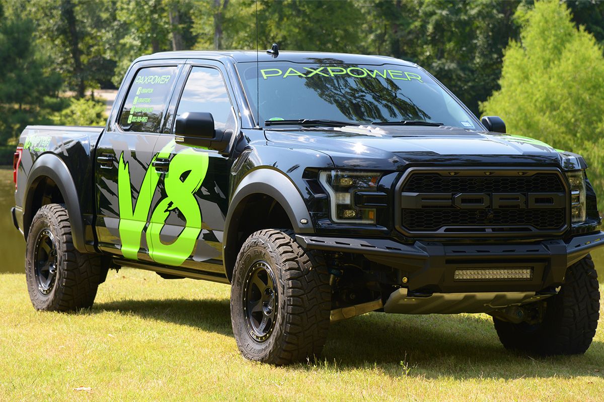 1960 PaxPower Ford F-150 Raptor V-8 and Ford F-150 Raptor EcoBoost Comparison