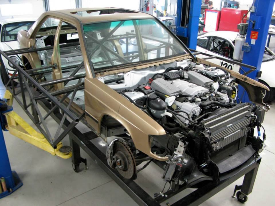 Tuning Firm Puts an 80s Mercedes 190E Body on a 2010 Mercedes-AMG