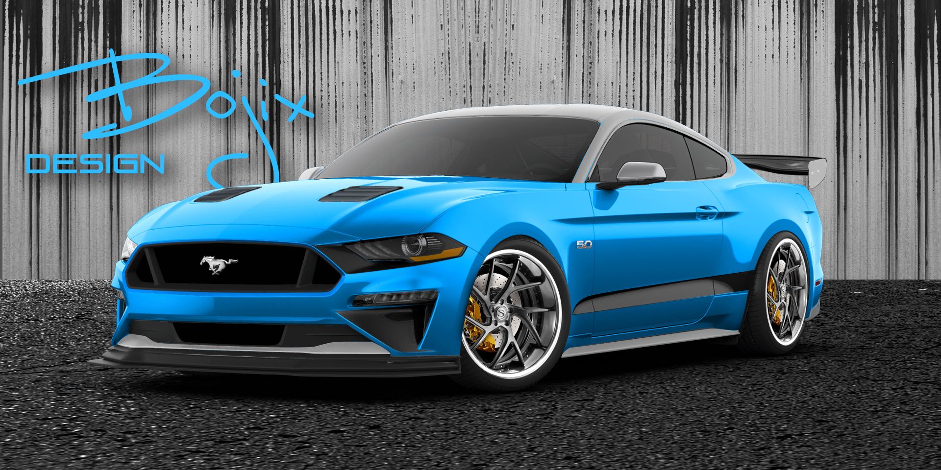2018 Ford Mustang GT by Bojix Design