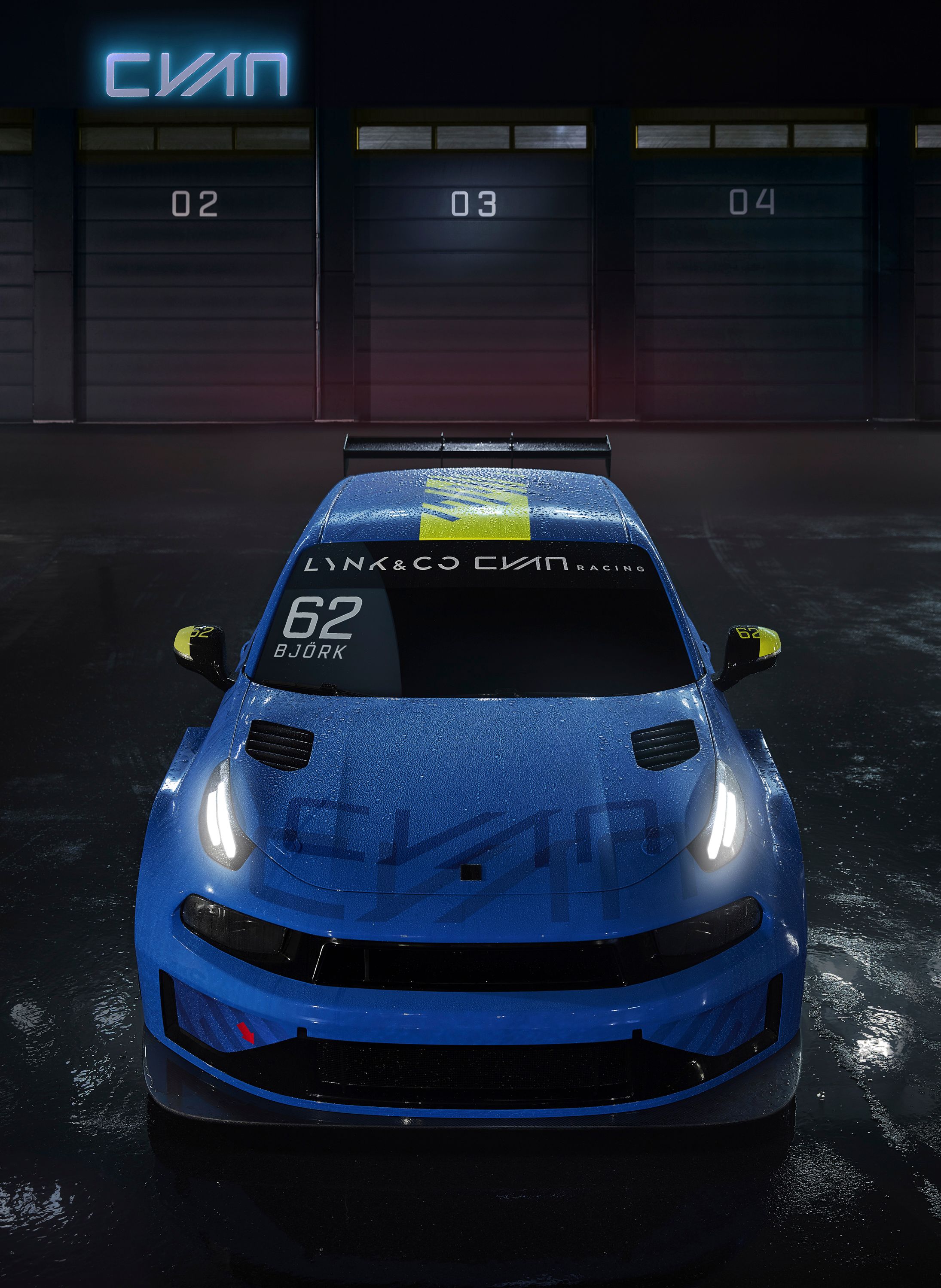 2018 Lynk & Co 03 TCR Road Car Concept by Cyan Racing
