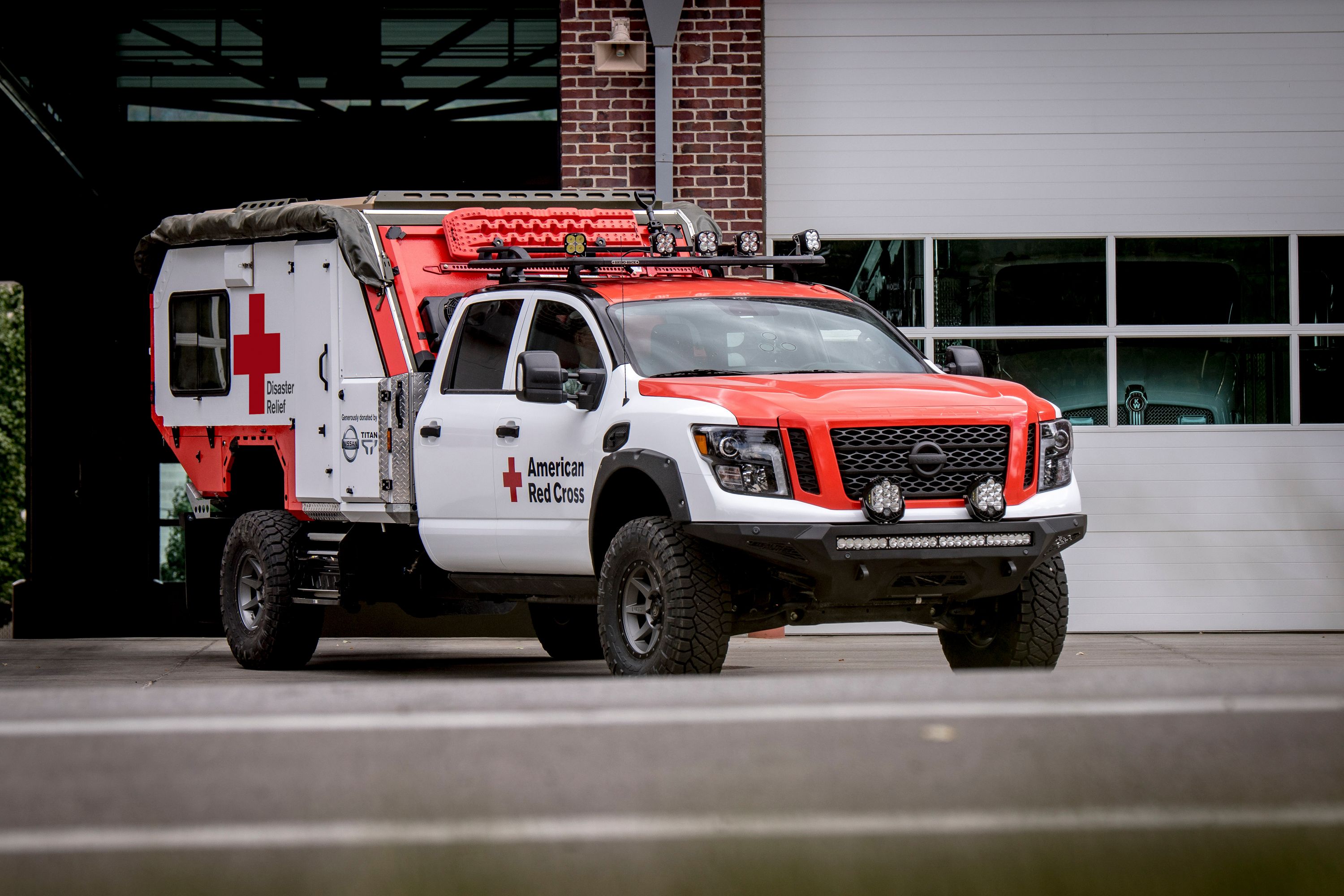 2018 Nissan Red Cross Ultimate Service Titan 