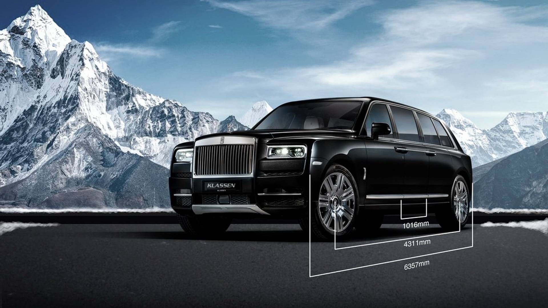 2019 Rolls-Royce Cullinan Stretched by Klassen