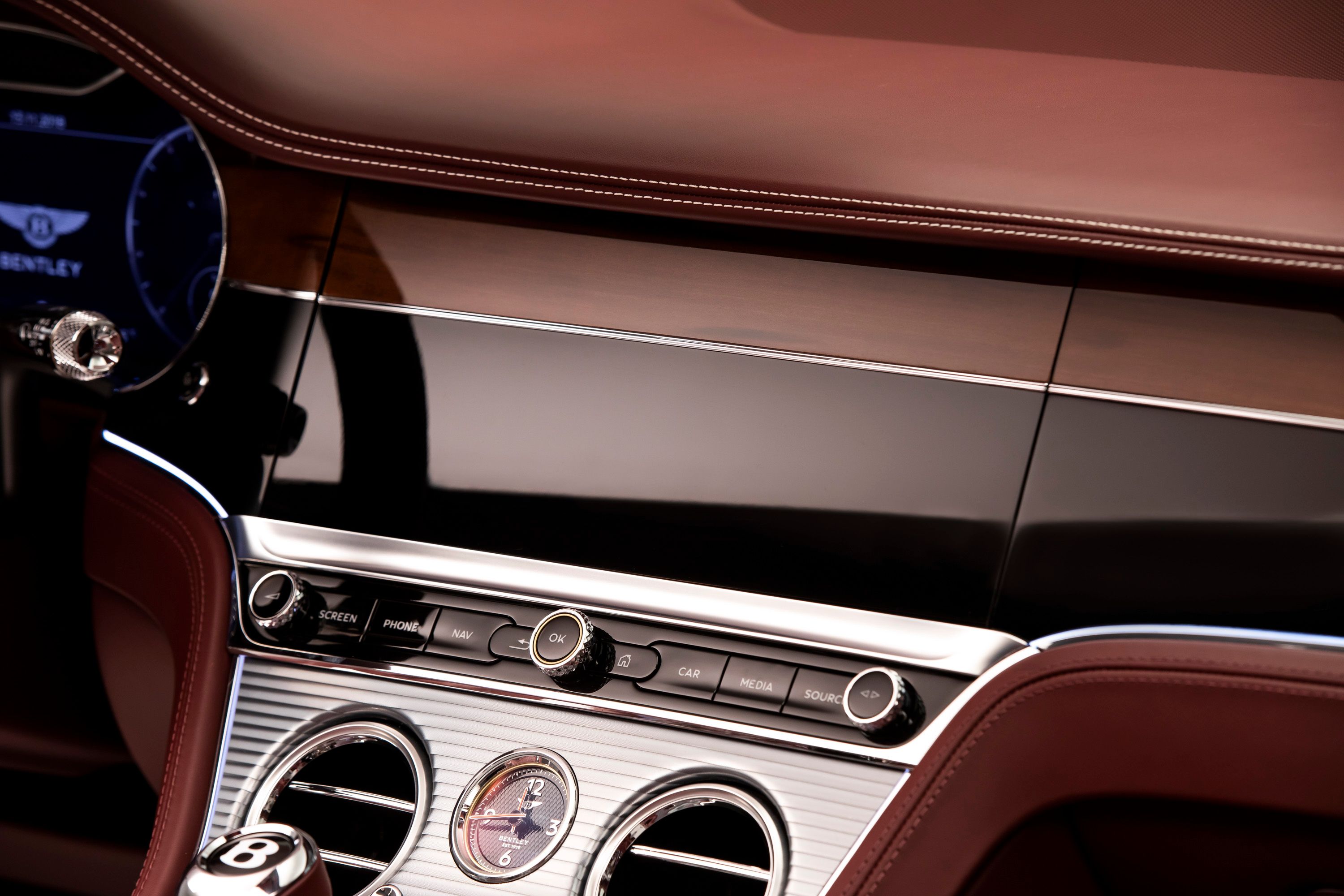 We Can't Get Enough of the Rotating Display in the Bentley Continental GT Convertible