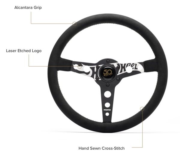 momo Hot Wheels 50th 限定コラボ ステアリング MOMO X Hot Wheels 50th Anniversary Steering Wheel - Limited