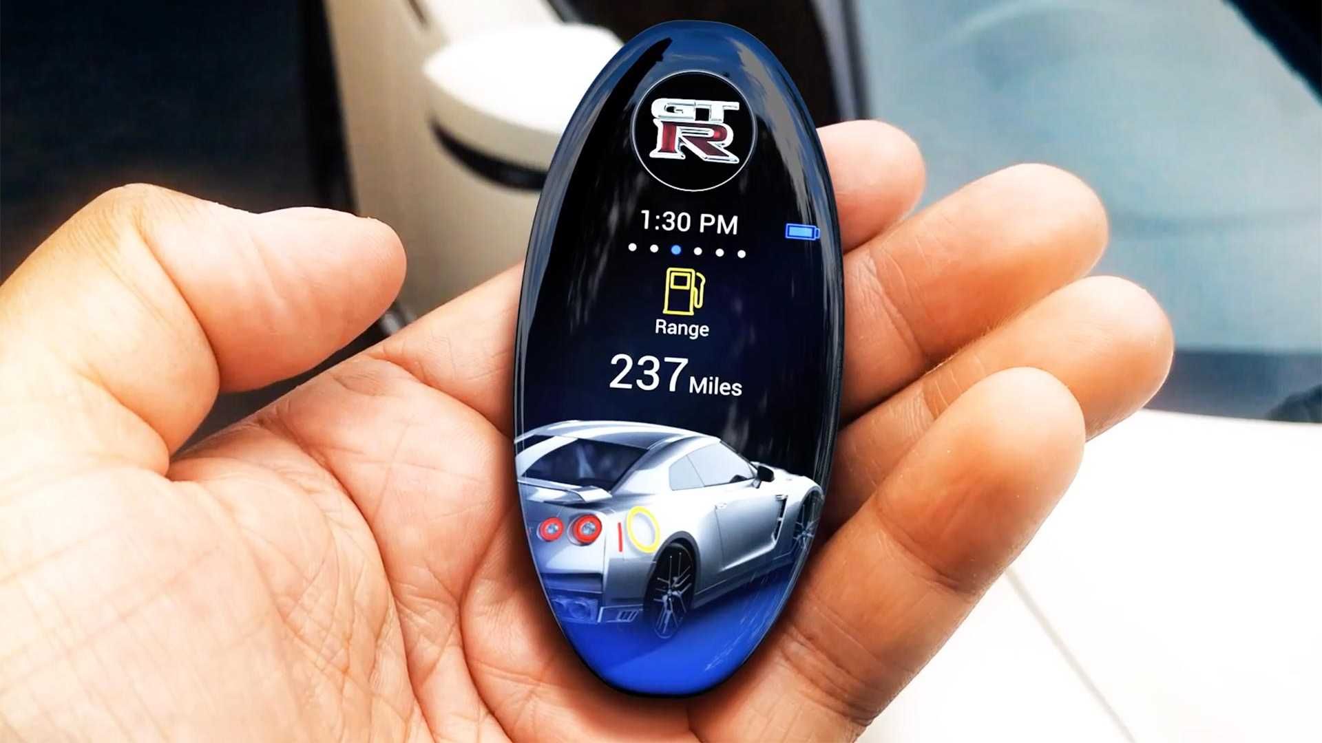Check Out This Awesome Nissan GT-R Key Fob