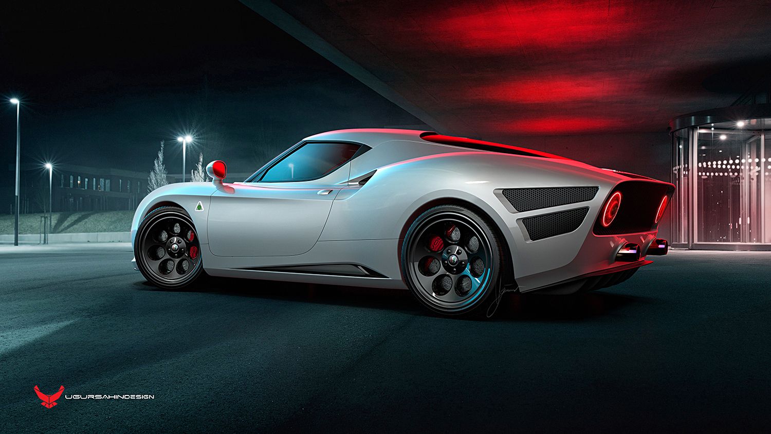 2019 Alfa Romeo 4C NIVOLA by Ugur Sahin Design