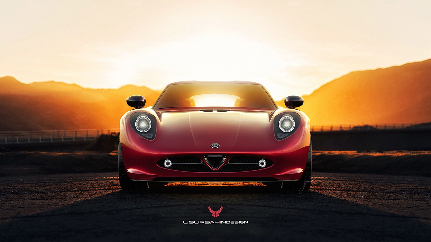 2019 Alfa Romeo 4C NIVOLA by Ugur Sahin Design