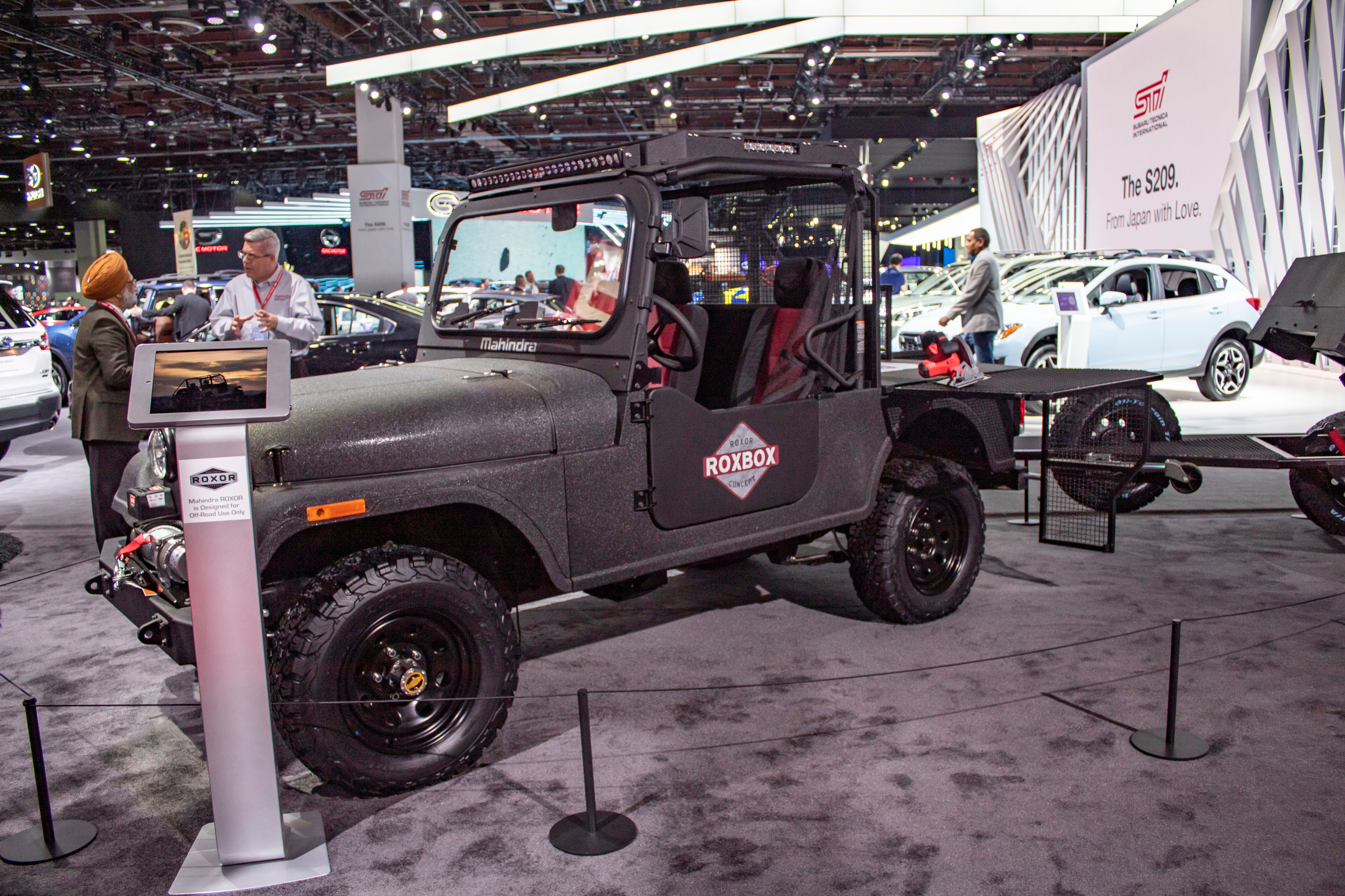 2019 Mahindra Roxor RoxBox Concept