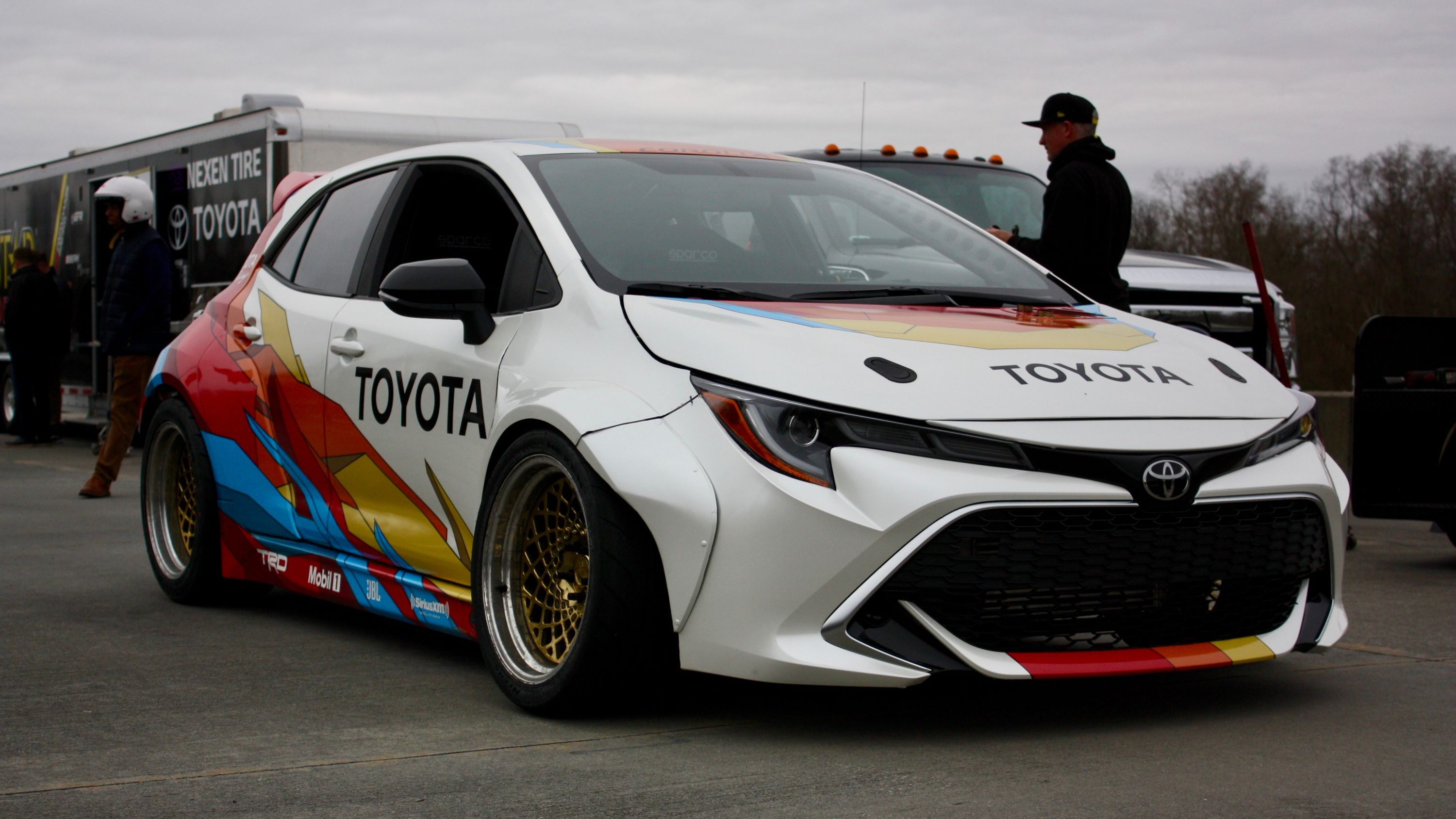 2019 I Took A Ride In The Papadakis Racing Toyota Corolla Hatch Drift Car And It Melted My Brain