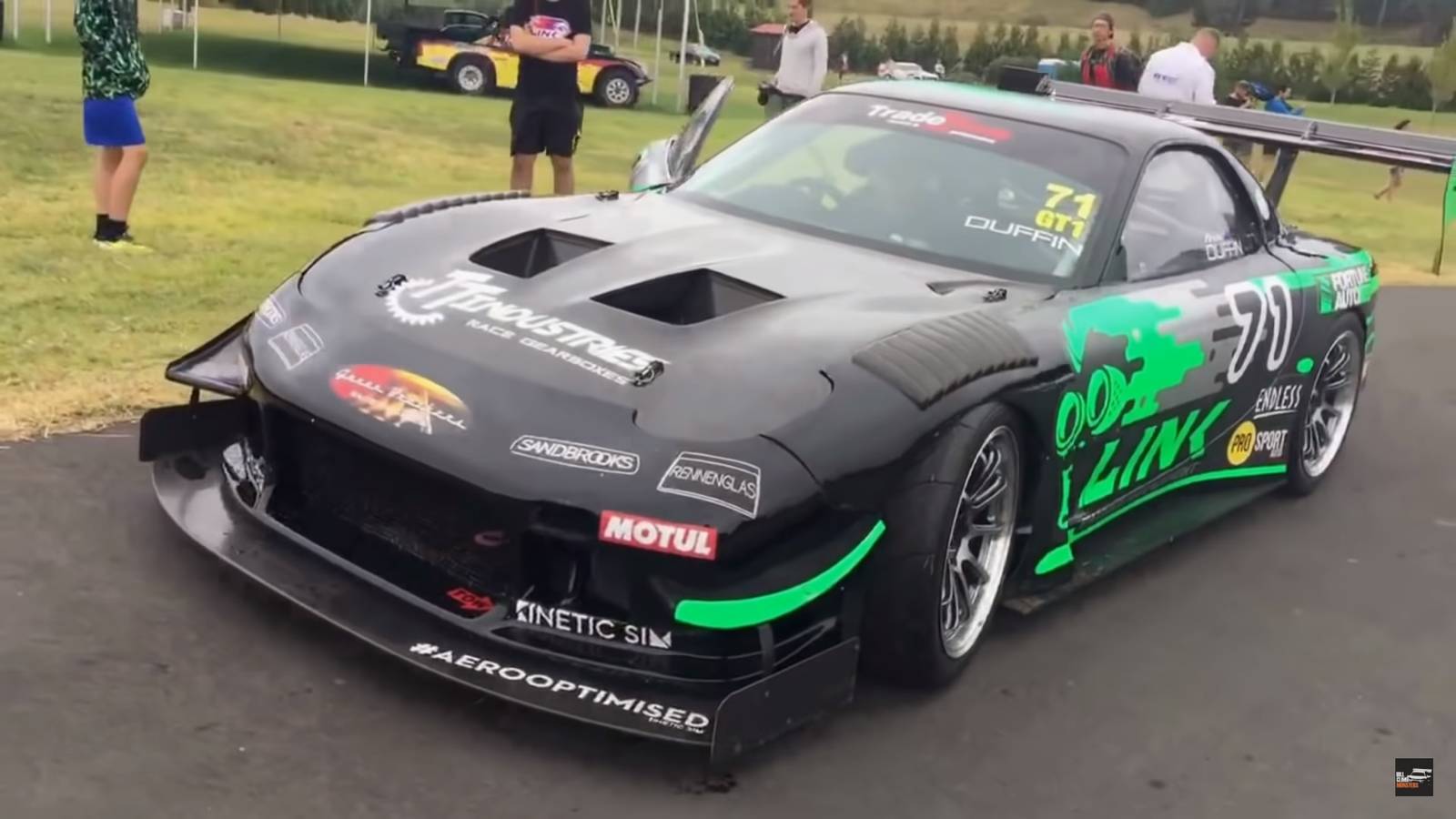 Watch and Listen as this Insane Triple-Rotor Mazda RX-7 Demolishes a ...