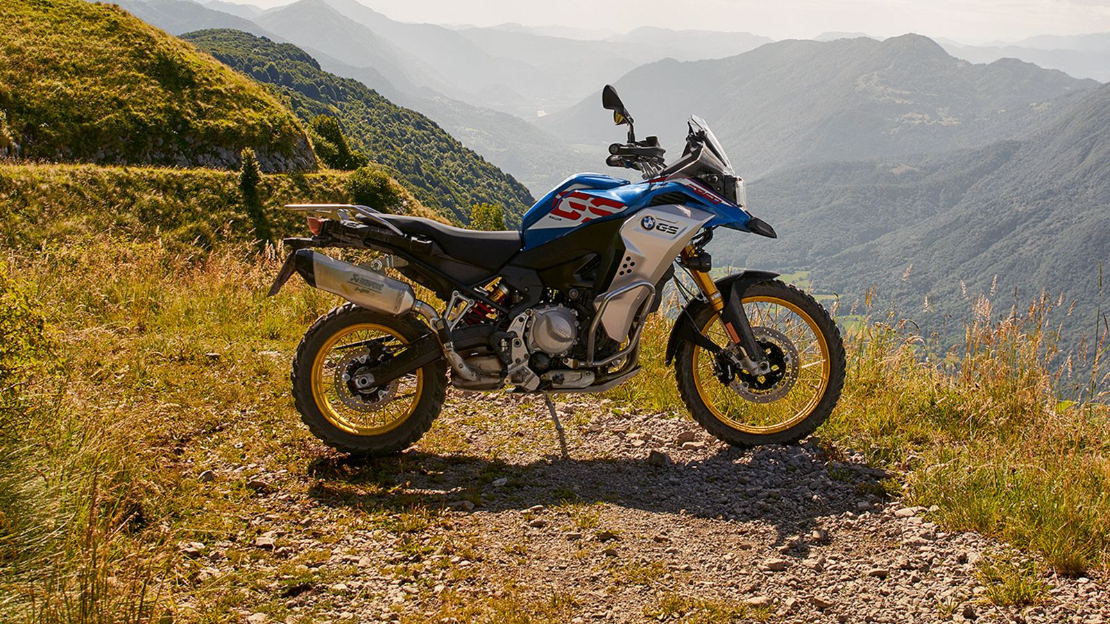 BMW F 850 GS Adventure in mountains
