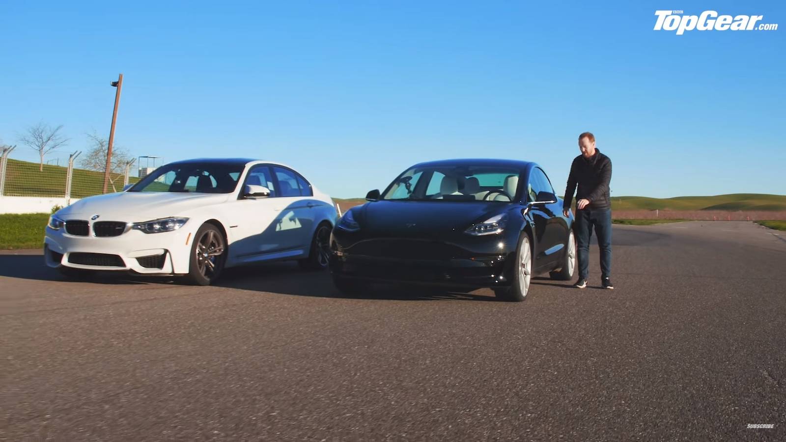 Is a Tesla Model 3 Performance faster around a track than a BMW M3?
