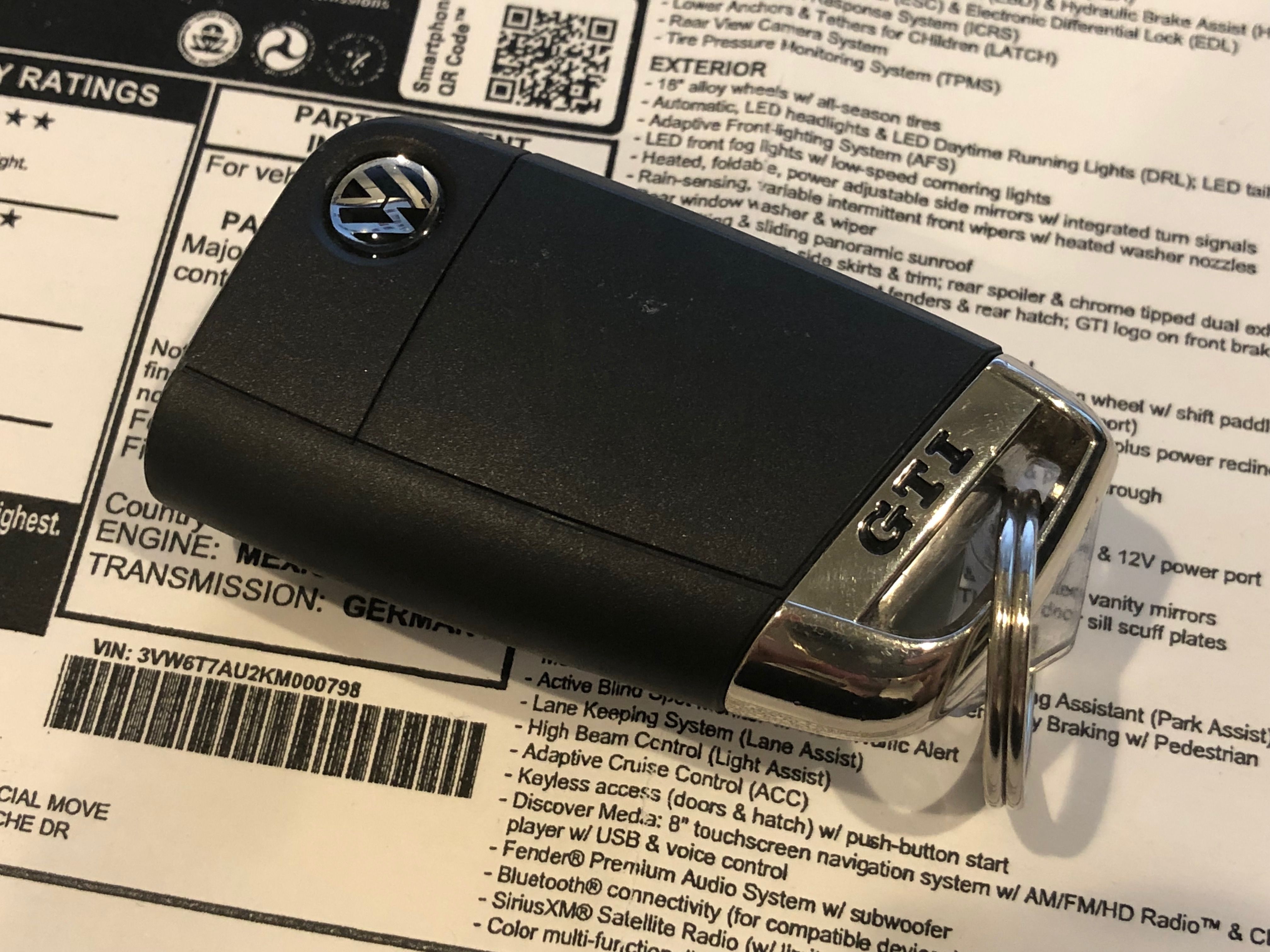 2019 2019 Volkswagen Golf GTI 2.0 Autobahn Driven