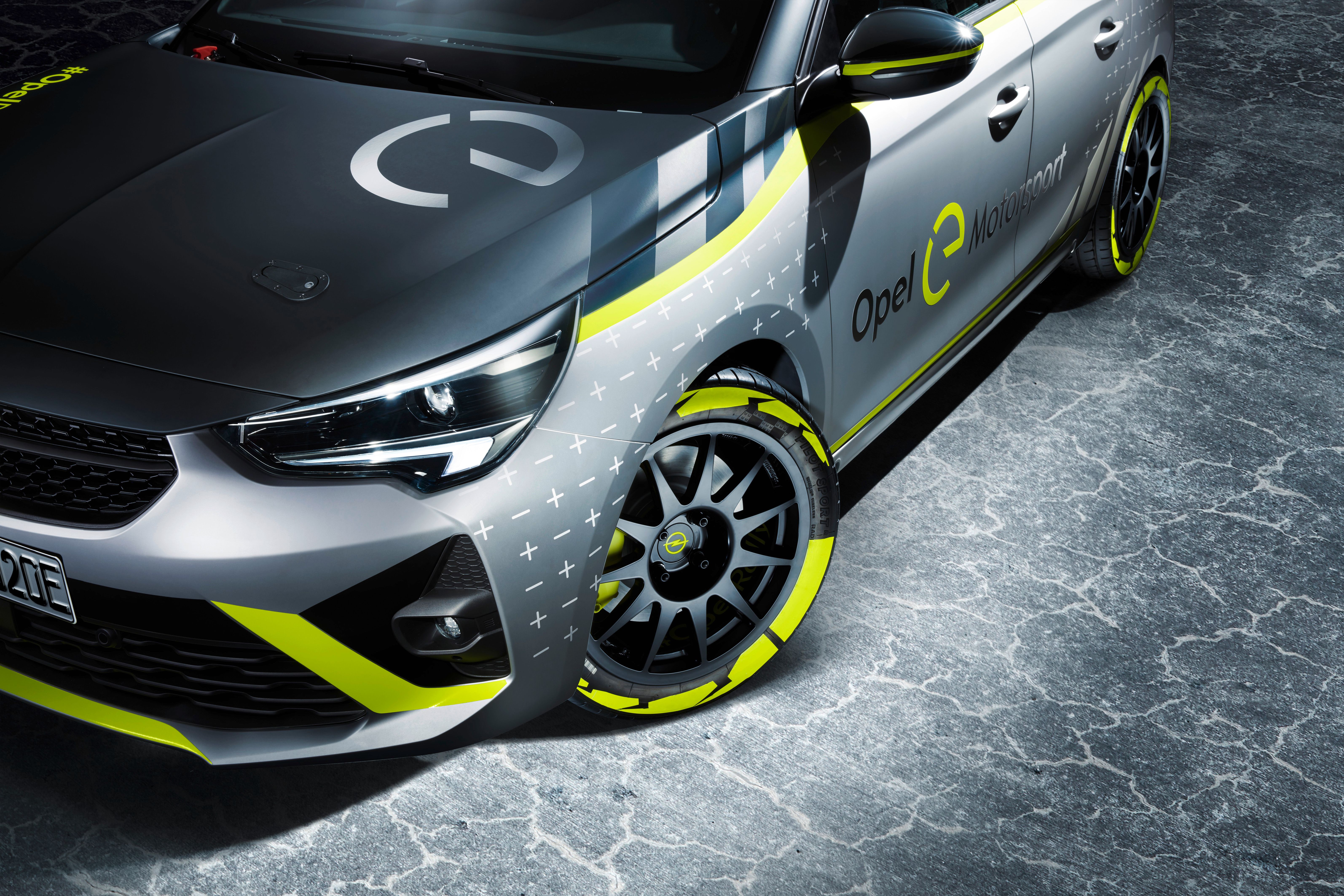 2020 Opel Corsa-e Electric Rally Car