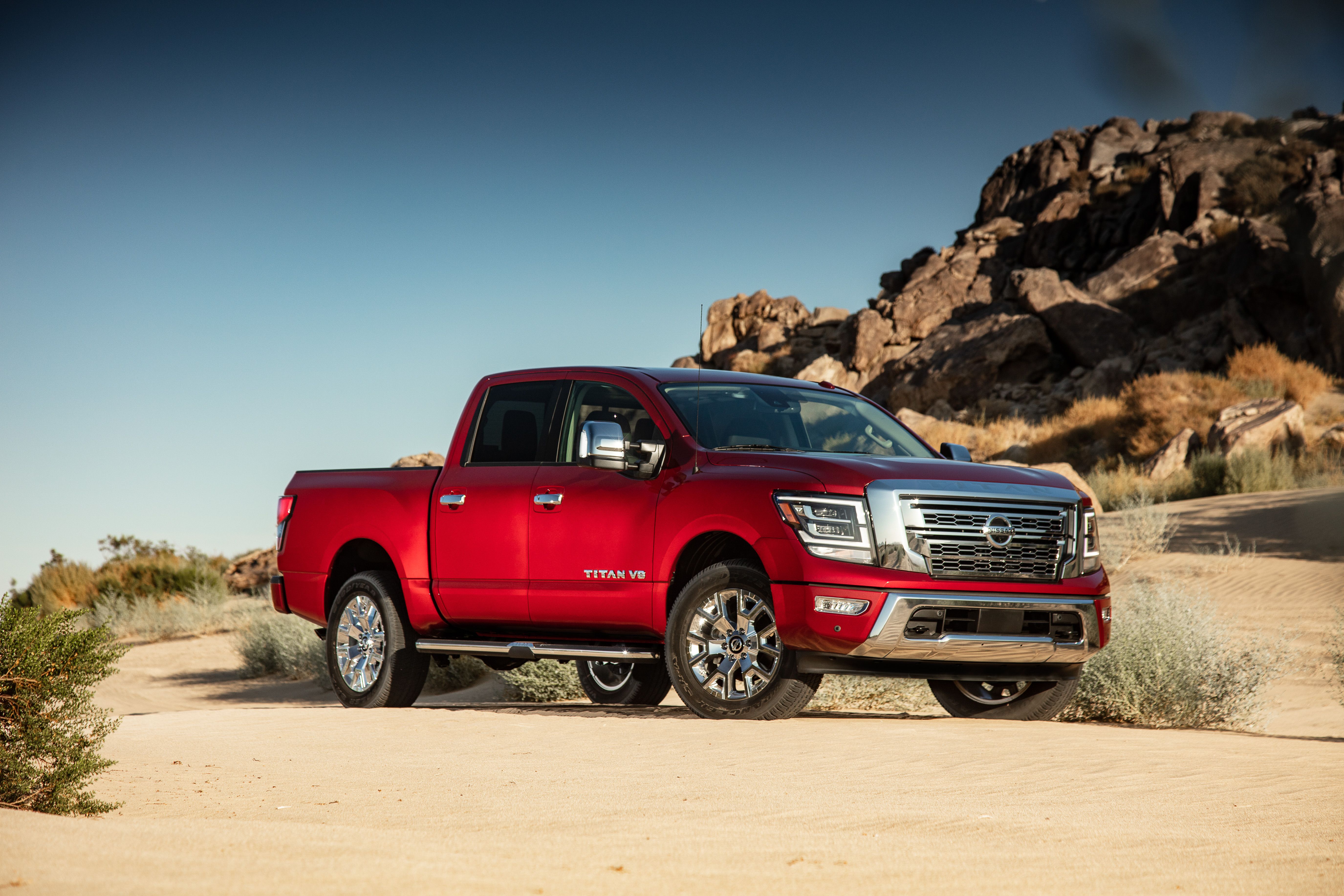 2019 2020 Nissan Titan Debuts with more powerful V-8; Diesel engine discontinued