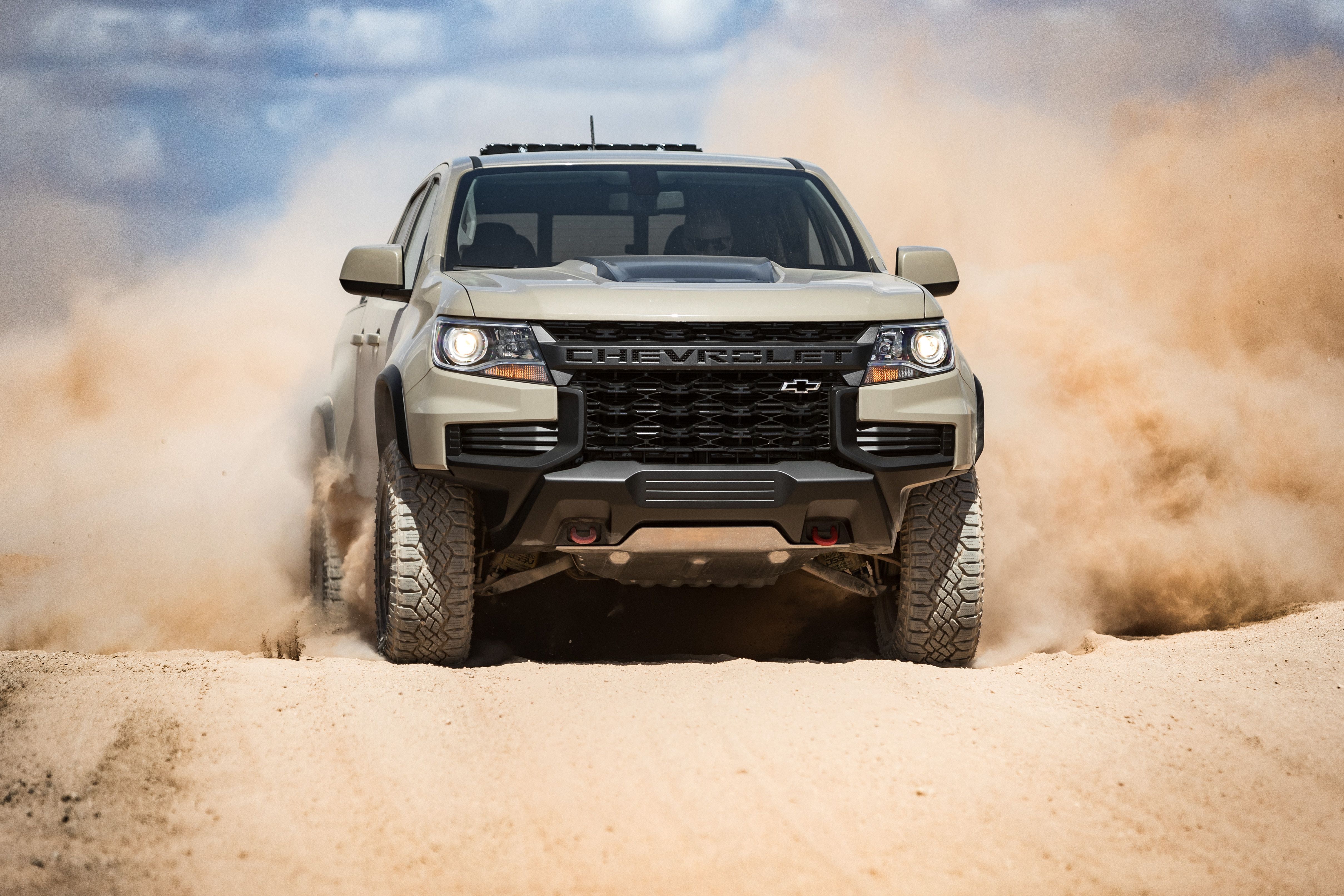 Chevy Colorado driving