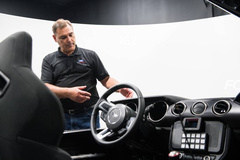 Ford Used Its High-Tech Racing Simulator to Tune the Mustang Mach-E