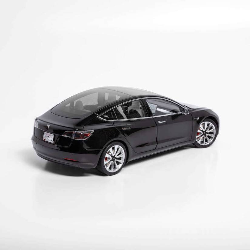 Tesla Model Scale Model You Can Now Buy a Painfully Accurate 1:18 Scale Diecast Model of the ...
