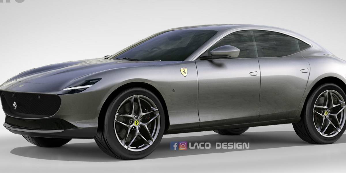 New Rendering Shows What the Ferrari Purosangue Would Look Like With ...