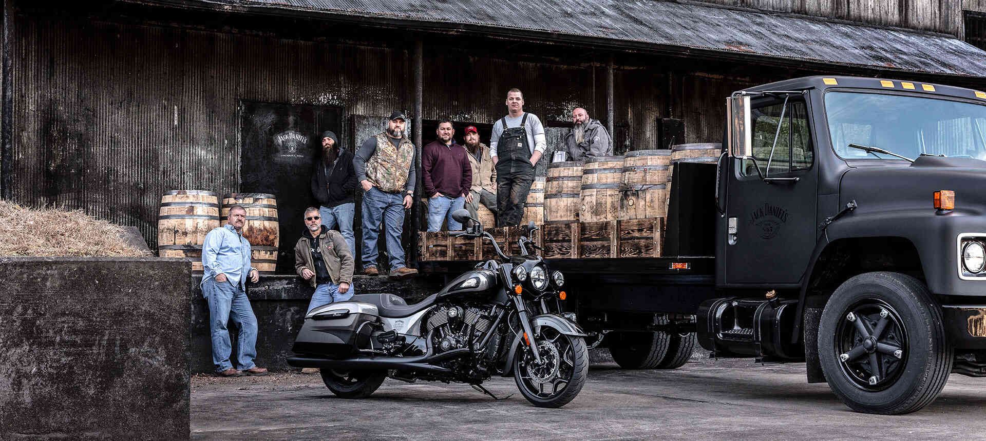 2020 Indian Motorcycle Jack Daniel’s Limited Edition Indian Springfield Dark Horse