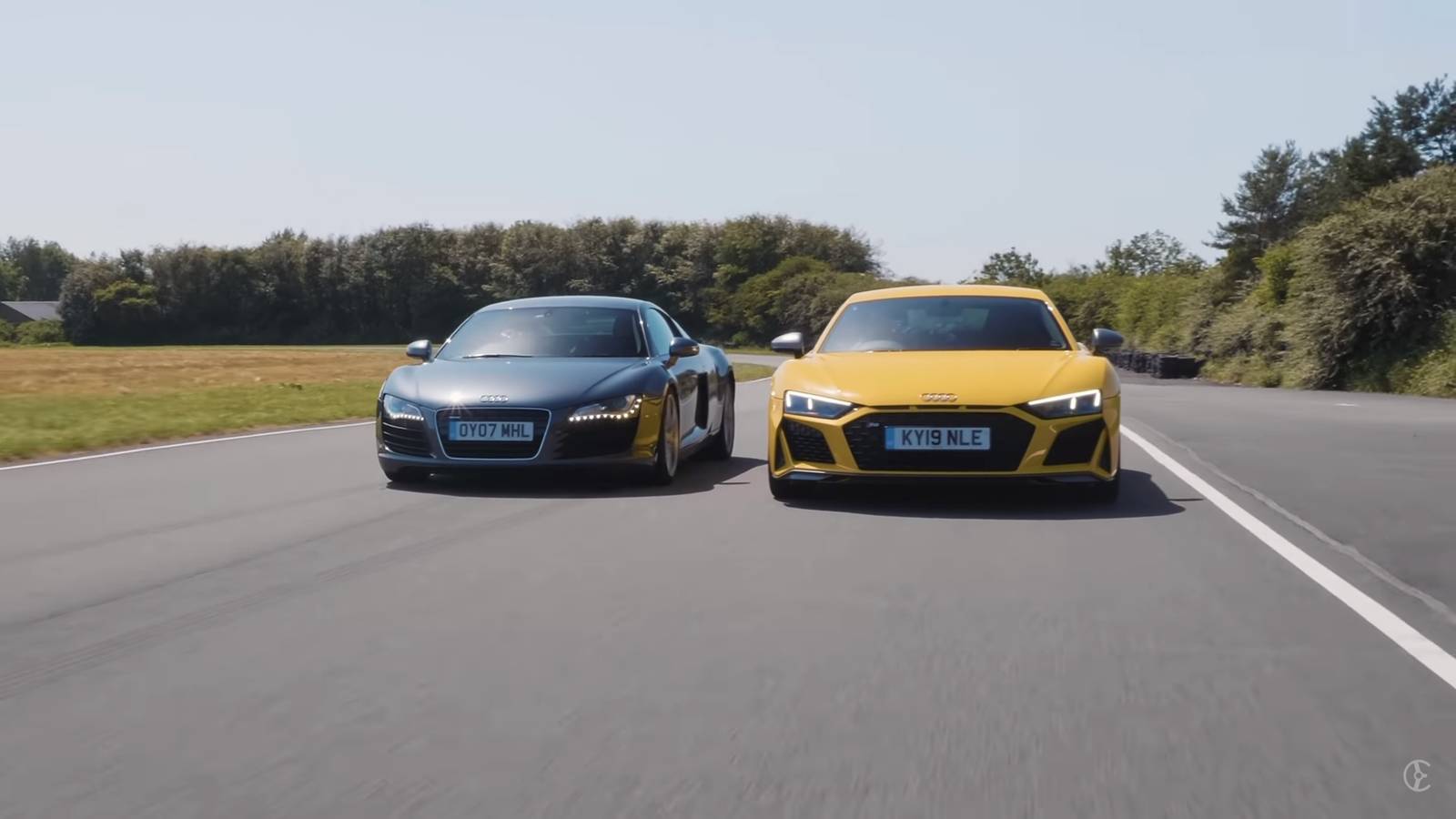 Audi R8 Both Generation R New Audi R8 Meets Old Audi R8 and The Real Winners Are Us