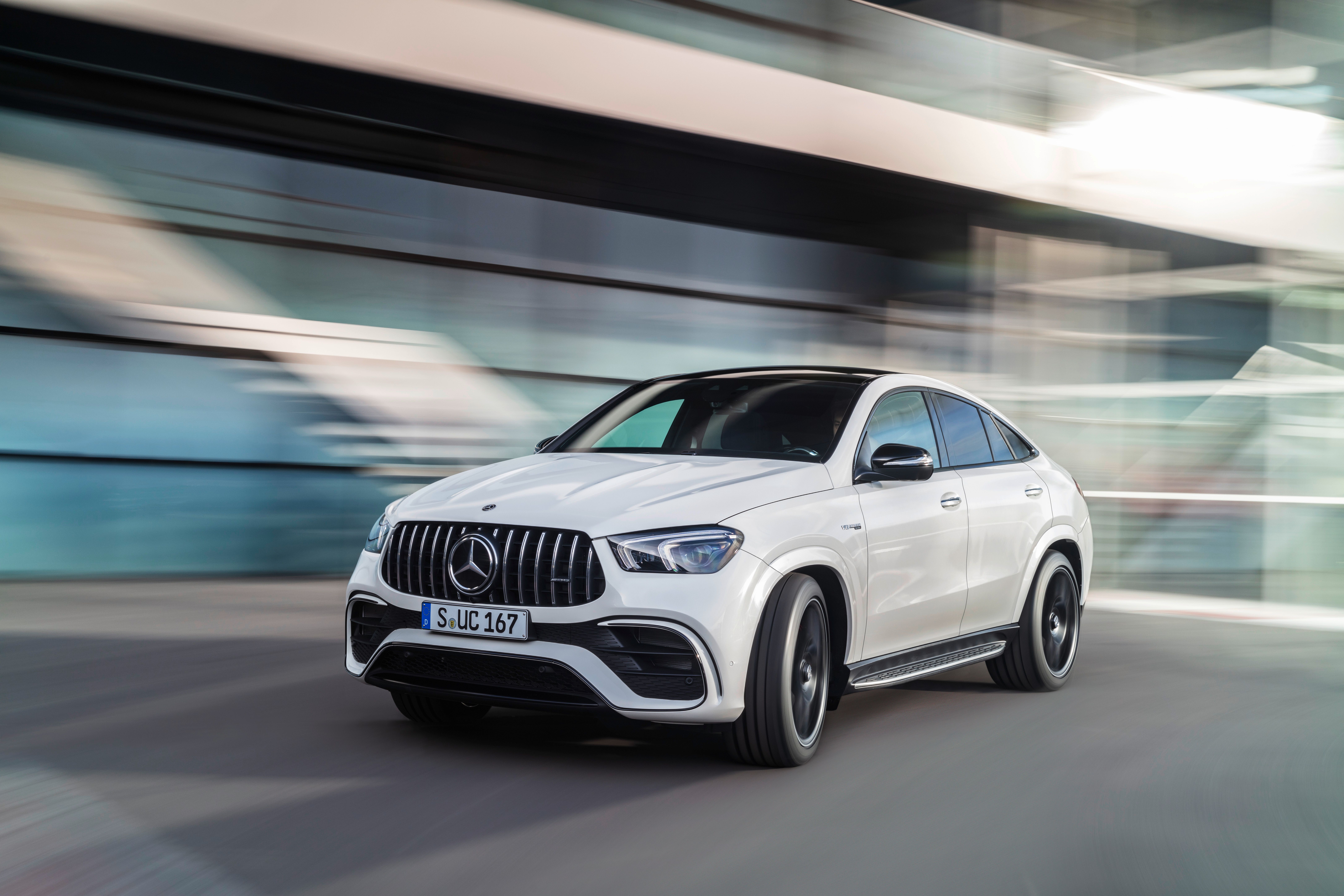 White 2021 Mercedes-AMG GLE 63 4MATIC+ Coupé 